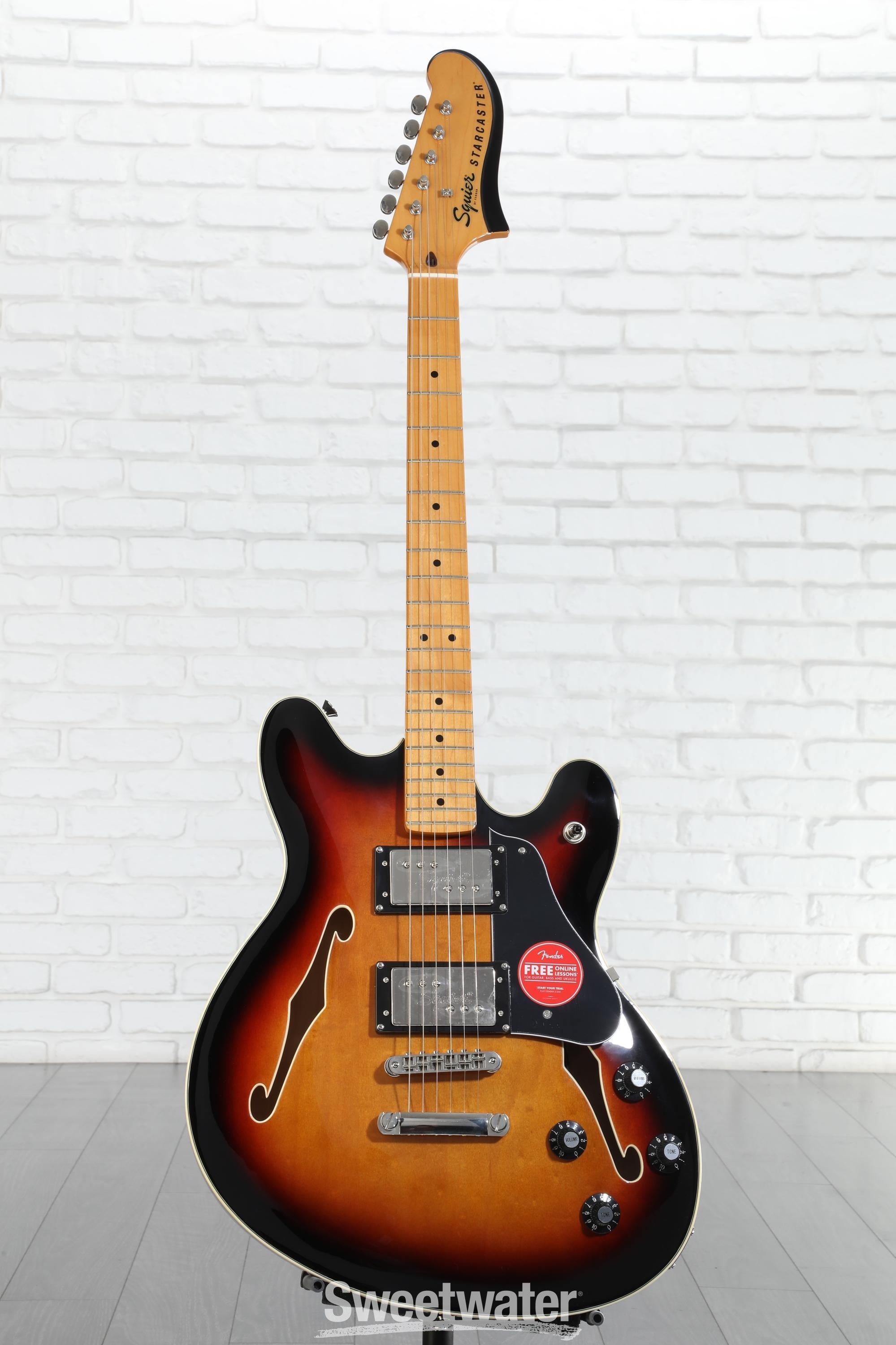 Squier Classic Vibe Starcaster Semi-hollowbody Electric Guitar - 3