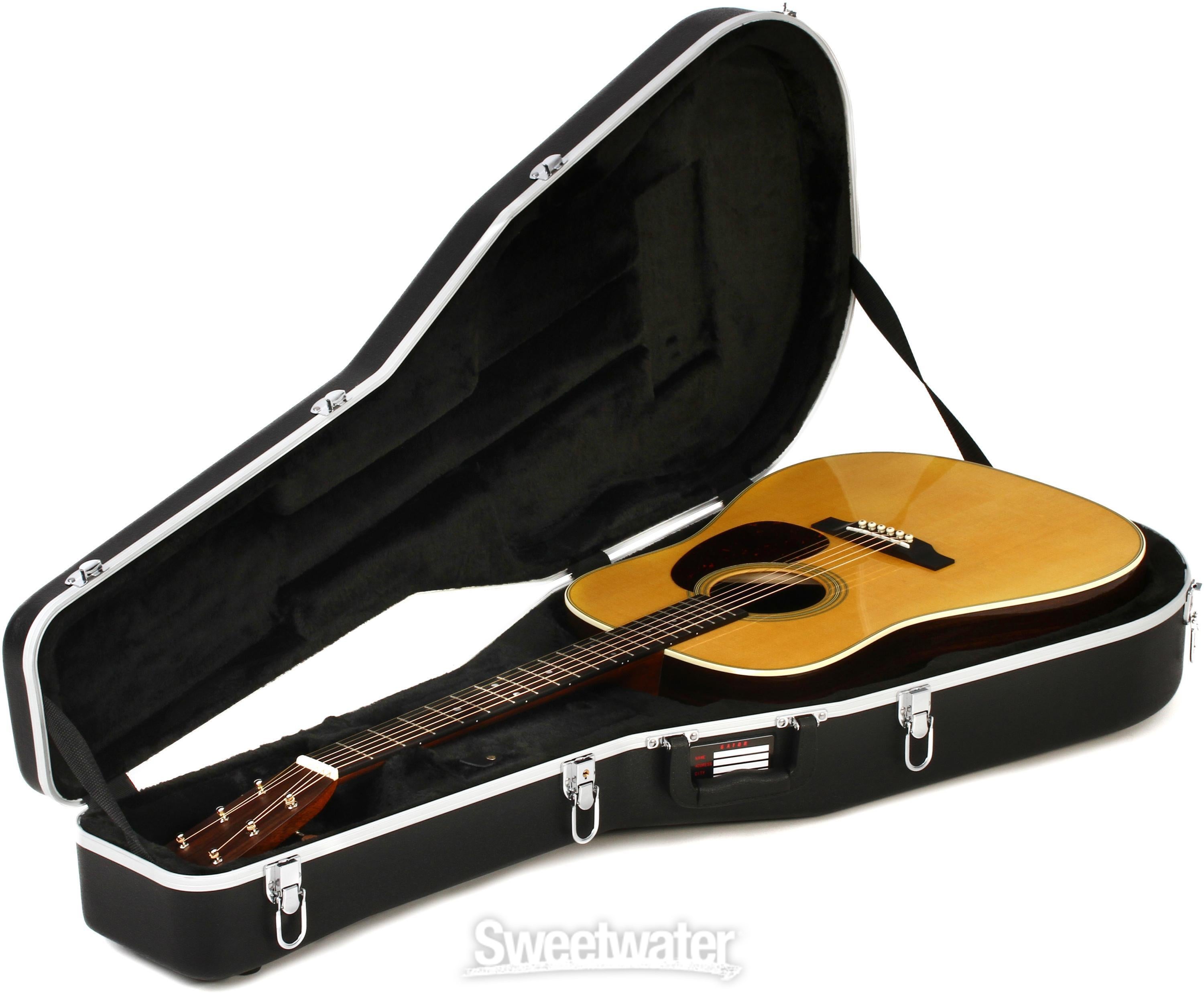 Dreadnought guitar on sale hard case