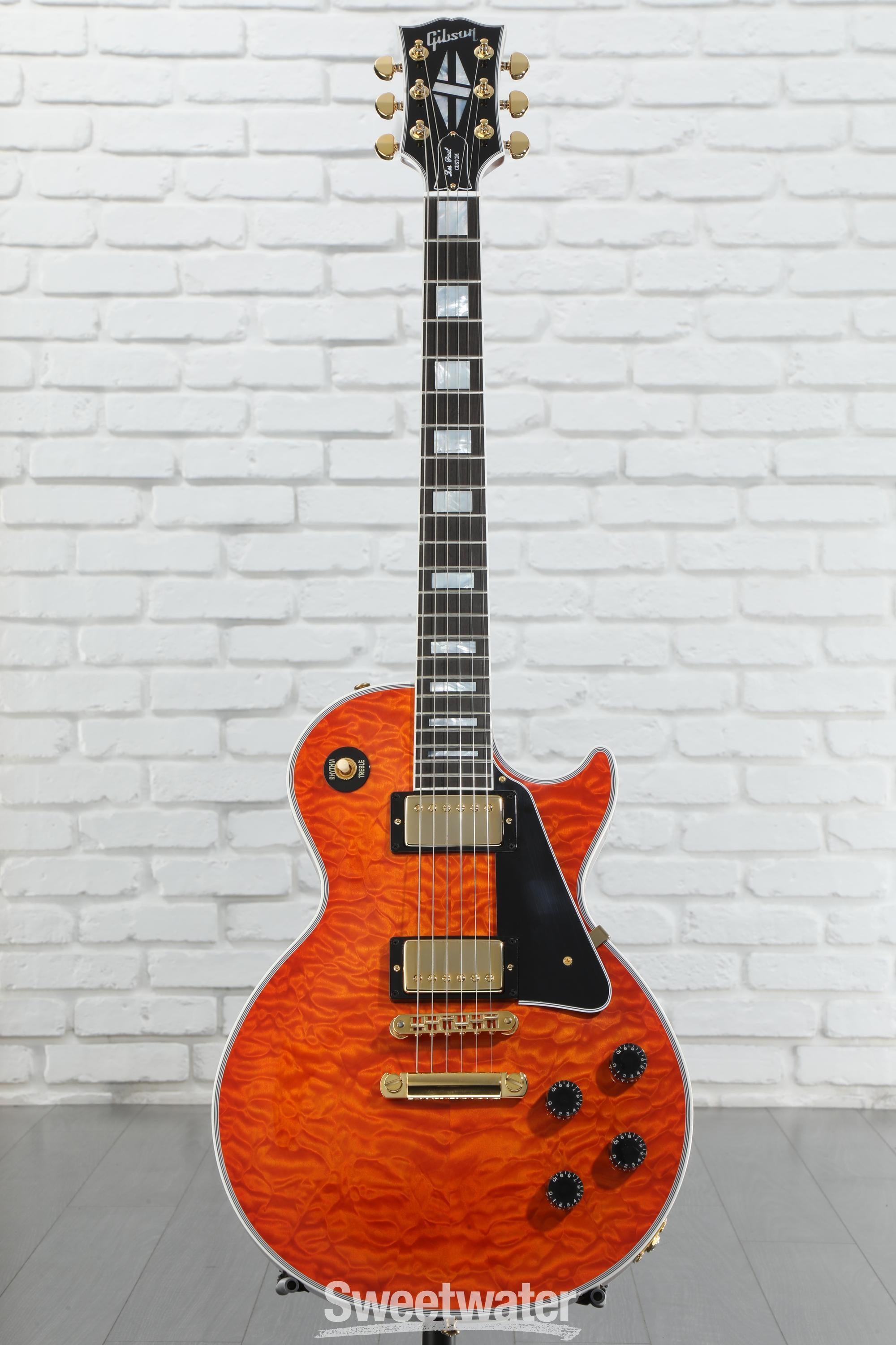 Gibson Custom Dealer Select Les Paul Custom 7A Quilt Top