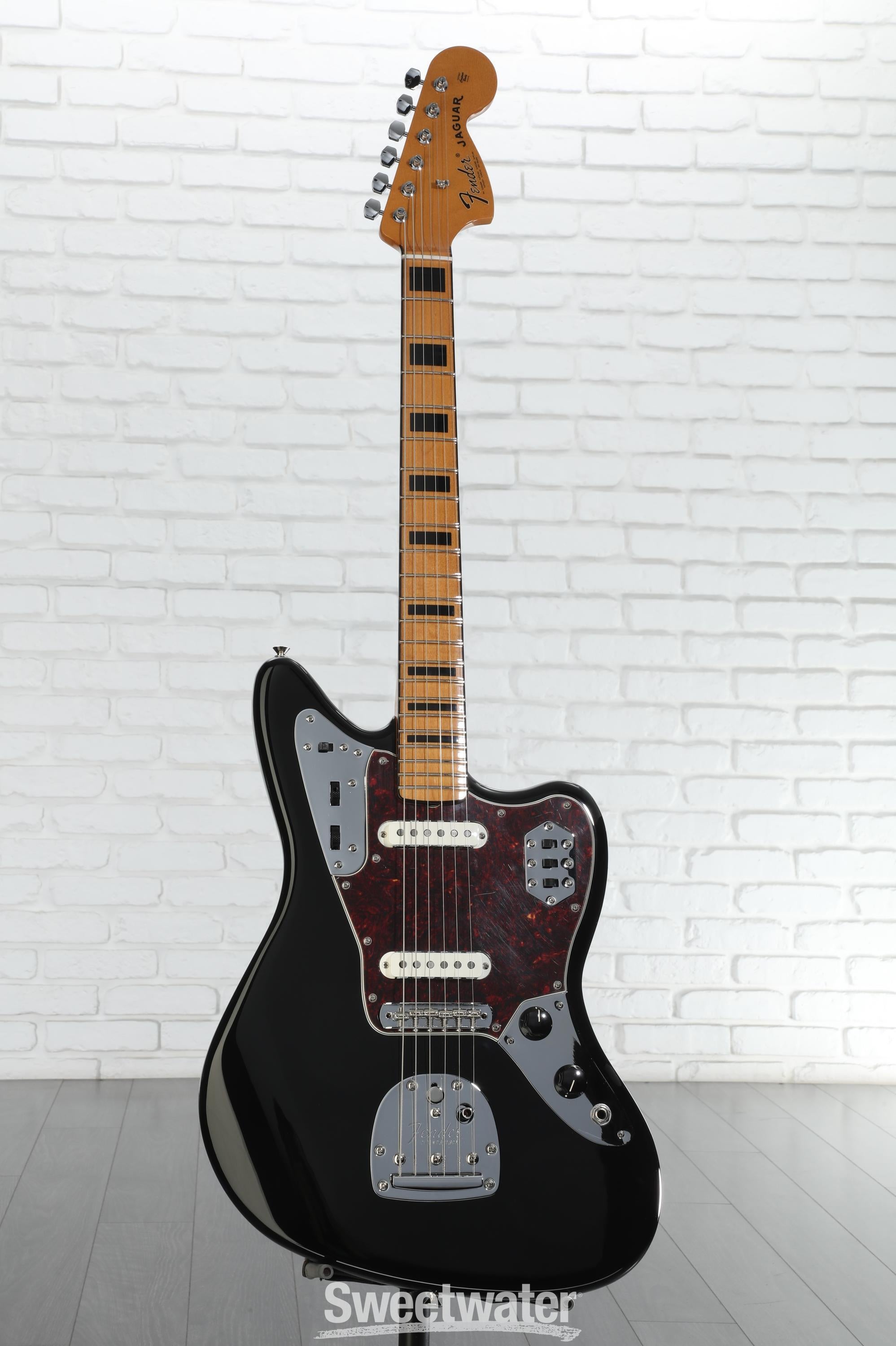 Fender Vintera II '70s Jaguar Electric Guitar - Black