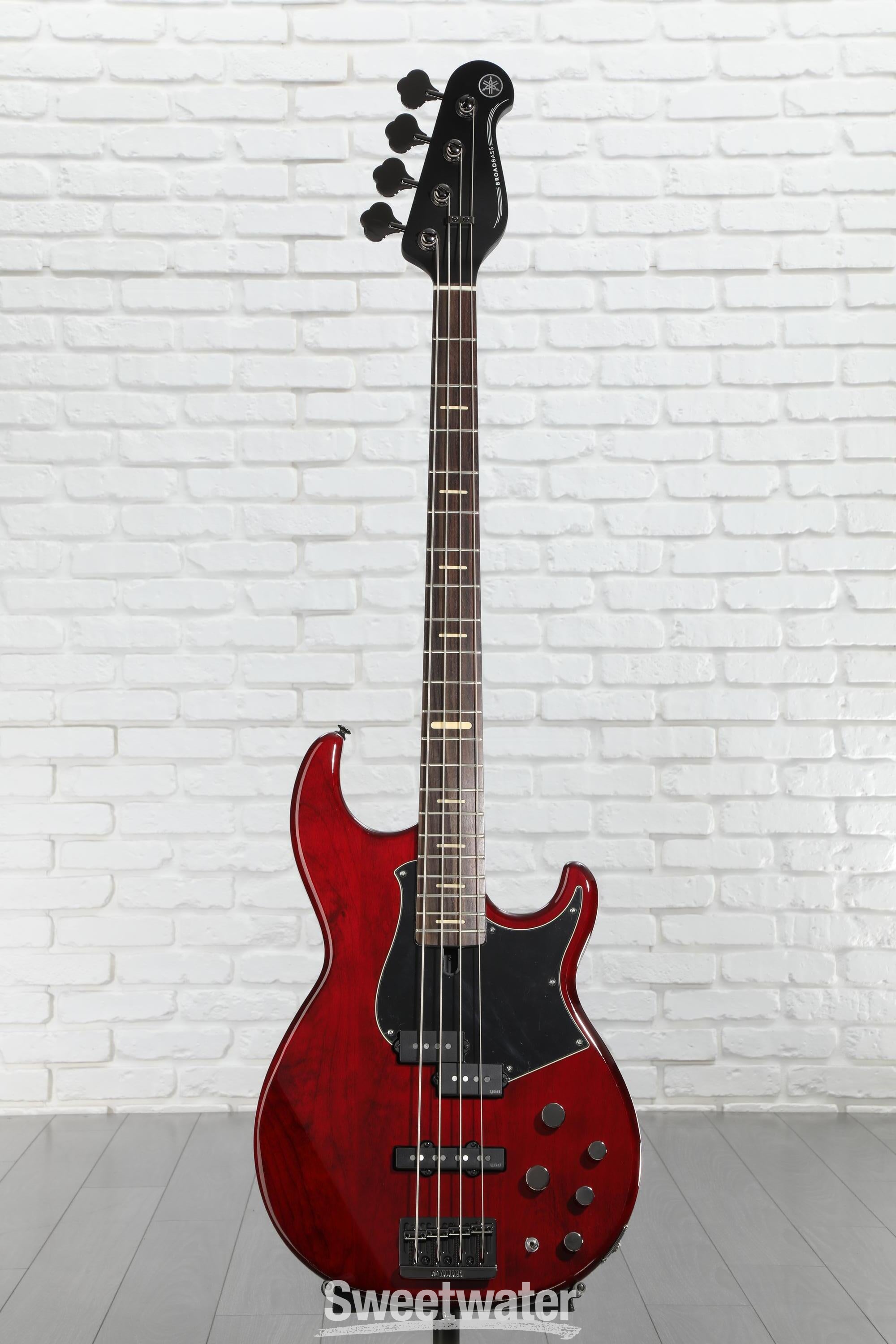 Yamaha BB734A 4-string Bass Guitar - Fired Red | Sweetwater