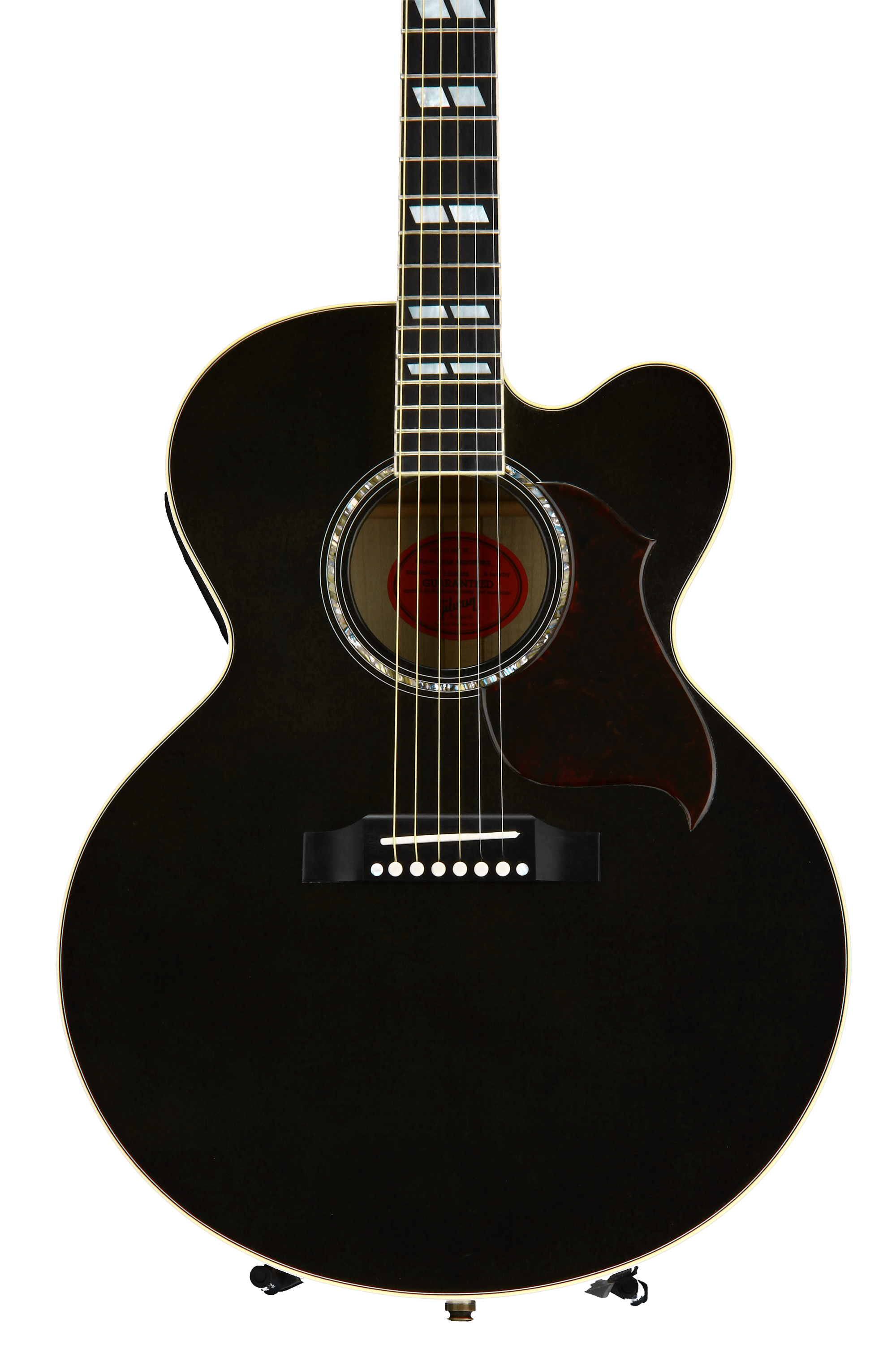 Gibson Acoustic J-185 EC Hi-Performance - Trans Ebony | Sweetwater
