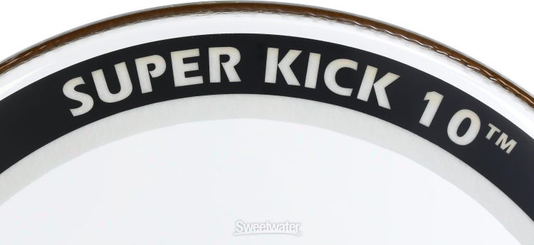Aquarian Super Kick 10 Clear Bass Drumhead - 22 inch