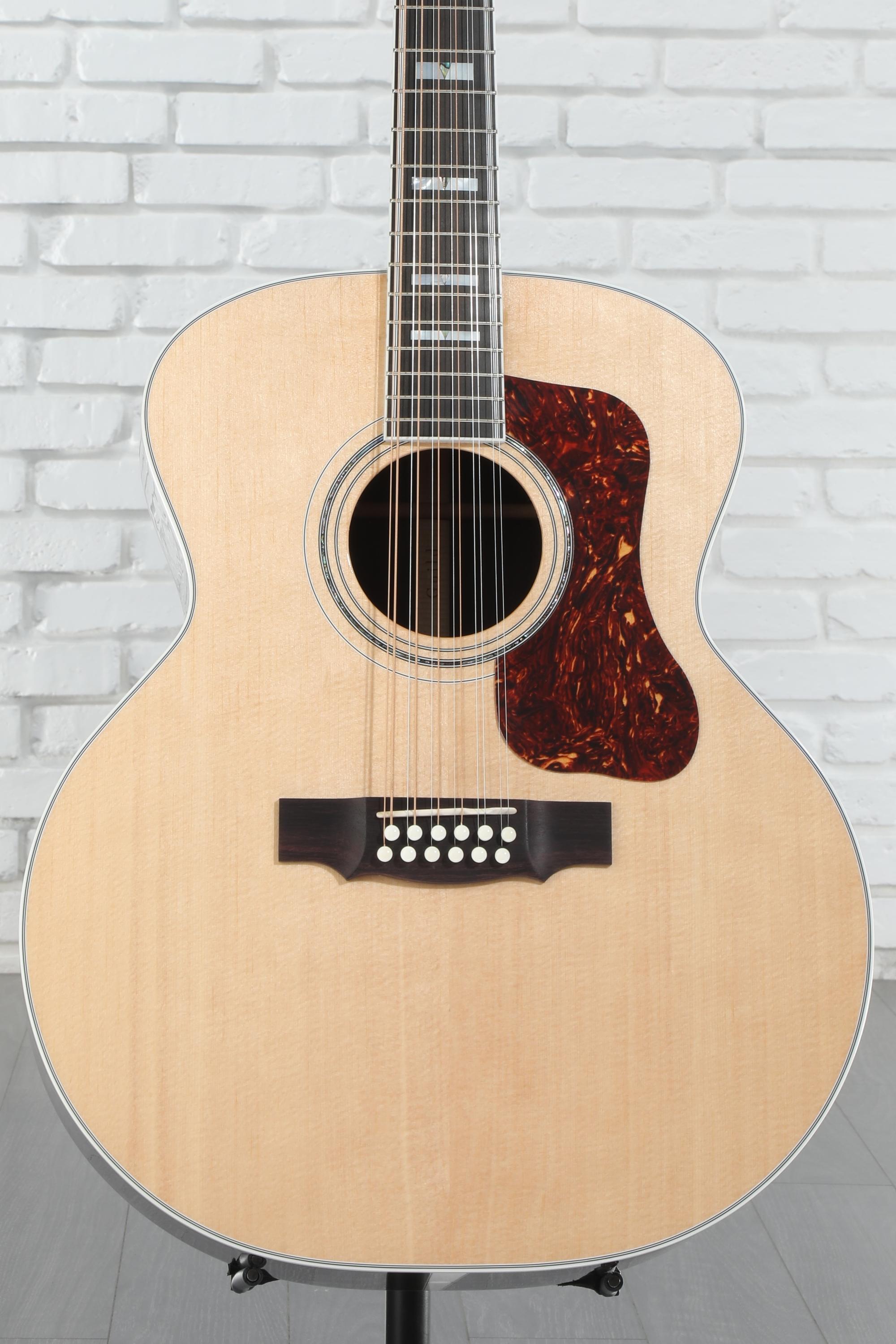 Guild F-512 12-string Acoustic Guitar - Natural | Sweetwater