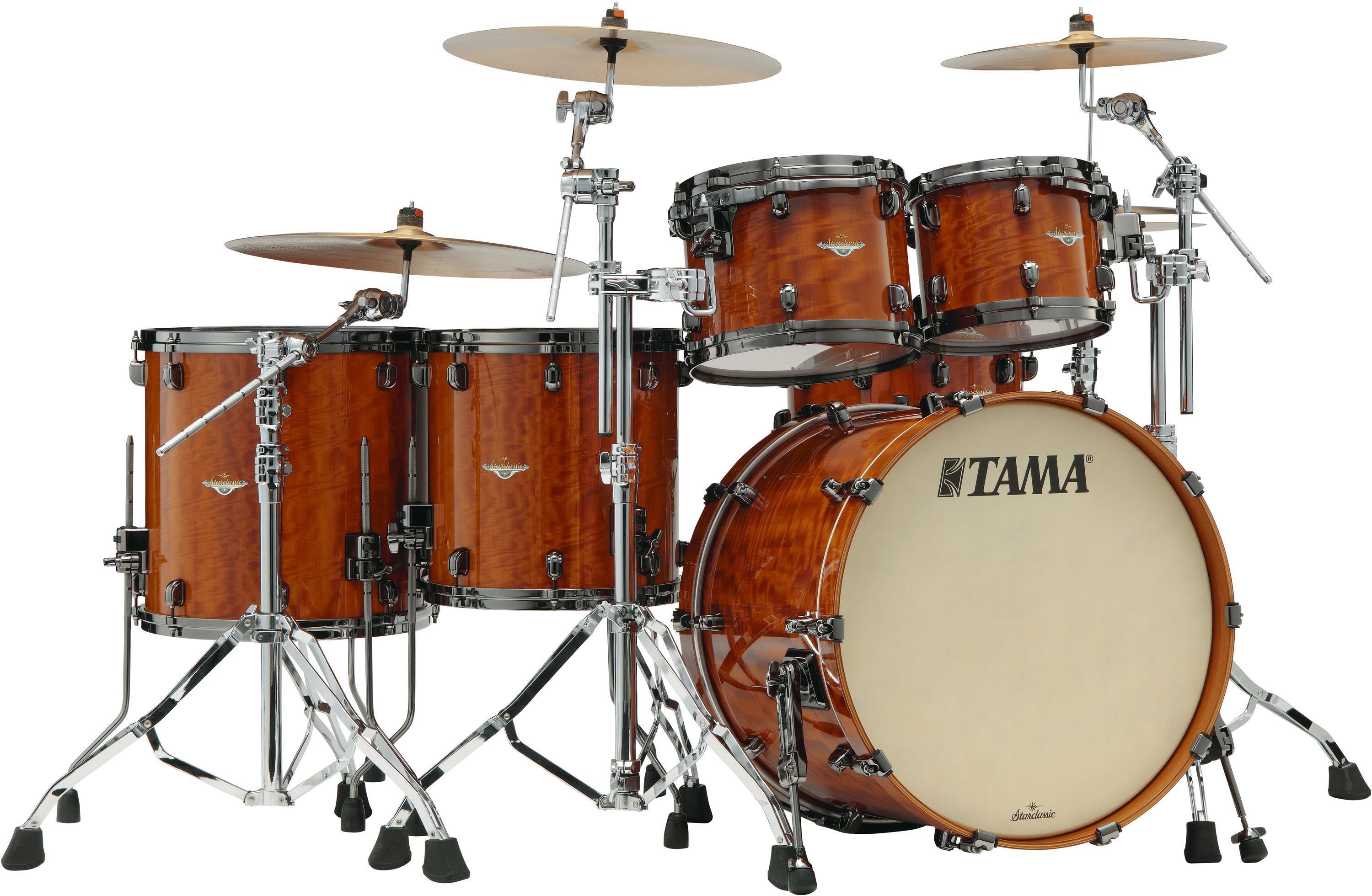 まさしお様Bogner Burnley Bubinga Edition Tama Starclassic Bubinga 5-piece Shell Pack - African Cherry