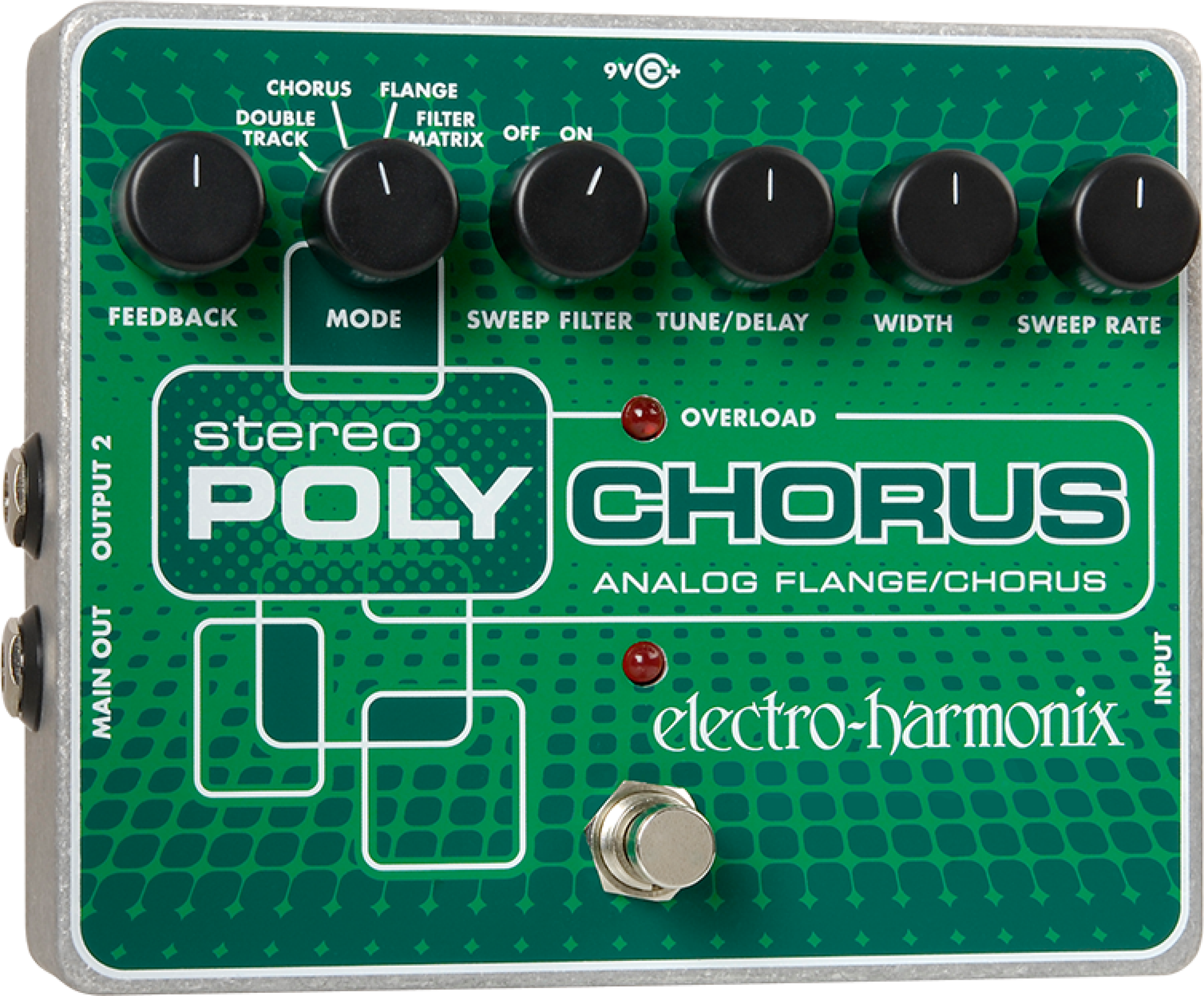 Electro-Harmonix Stereo Polychorus Analog Flange/Chorus | Sweetwater