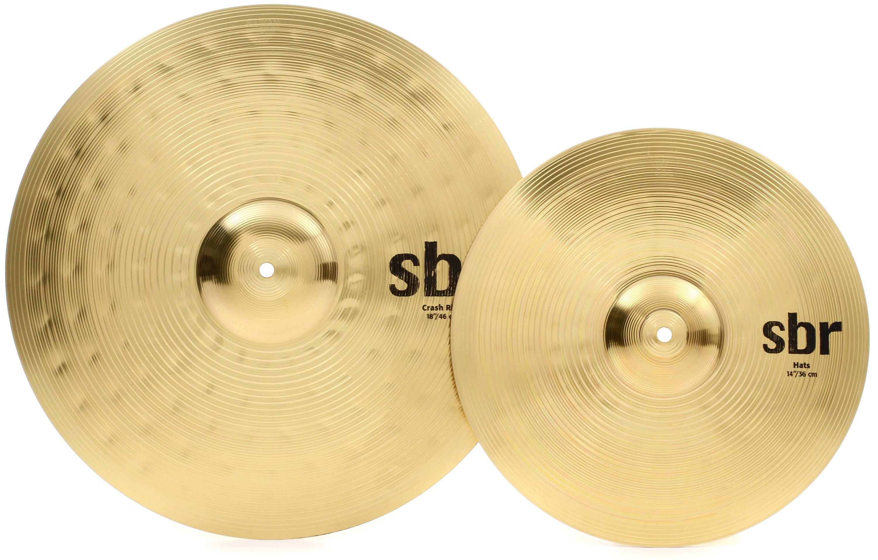 Sabian SBR Performance Cymbal Set - 14/18 inch