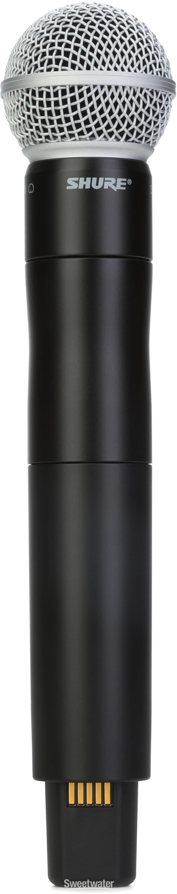 Shure QLXD2/SM58 Wireless Handheld Microphone Transmitter