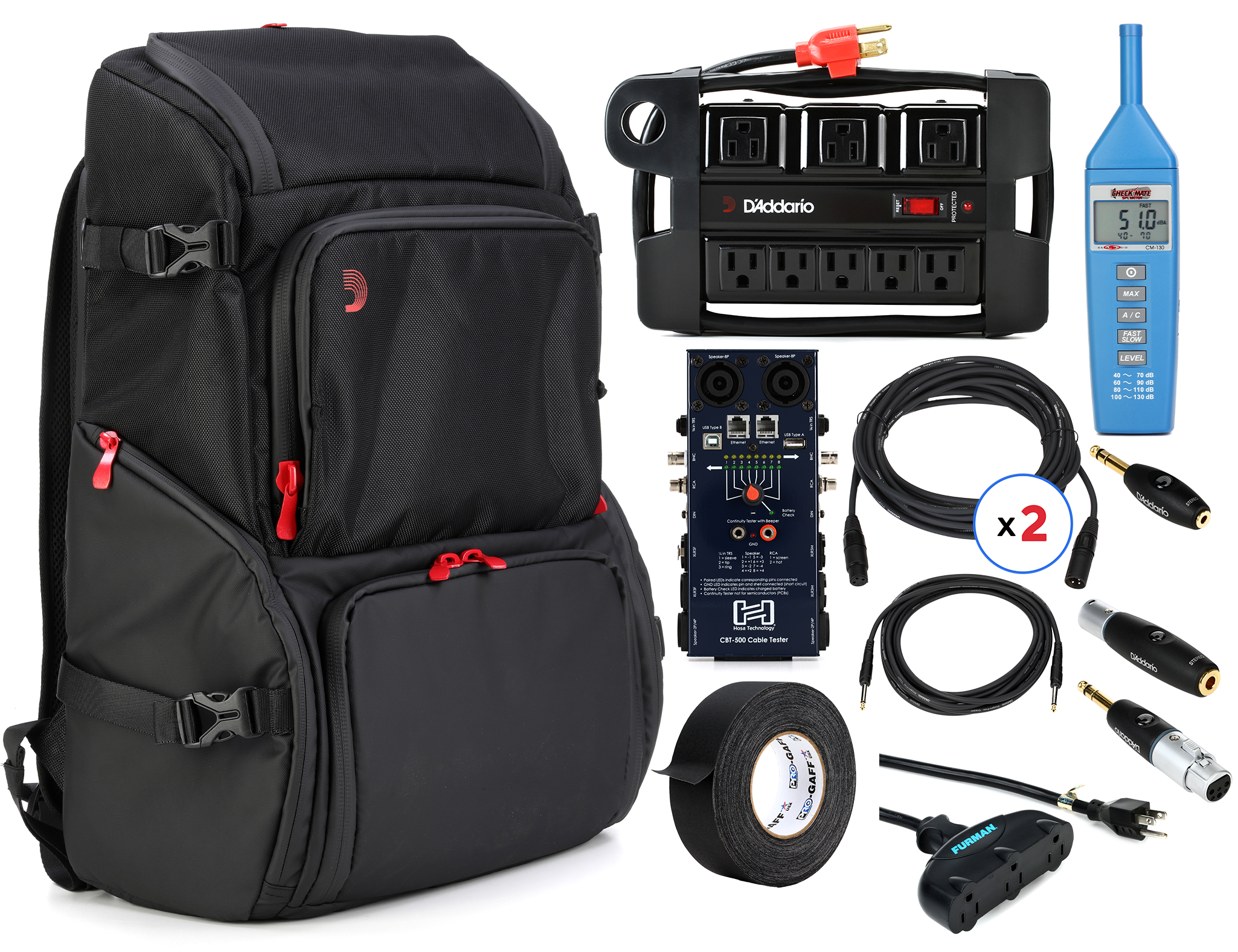 Photo of Sweetwater Live Sound Backpack Kit