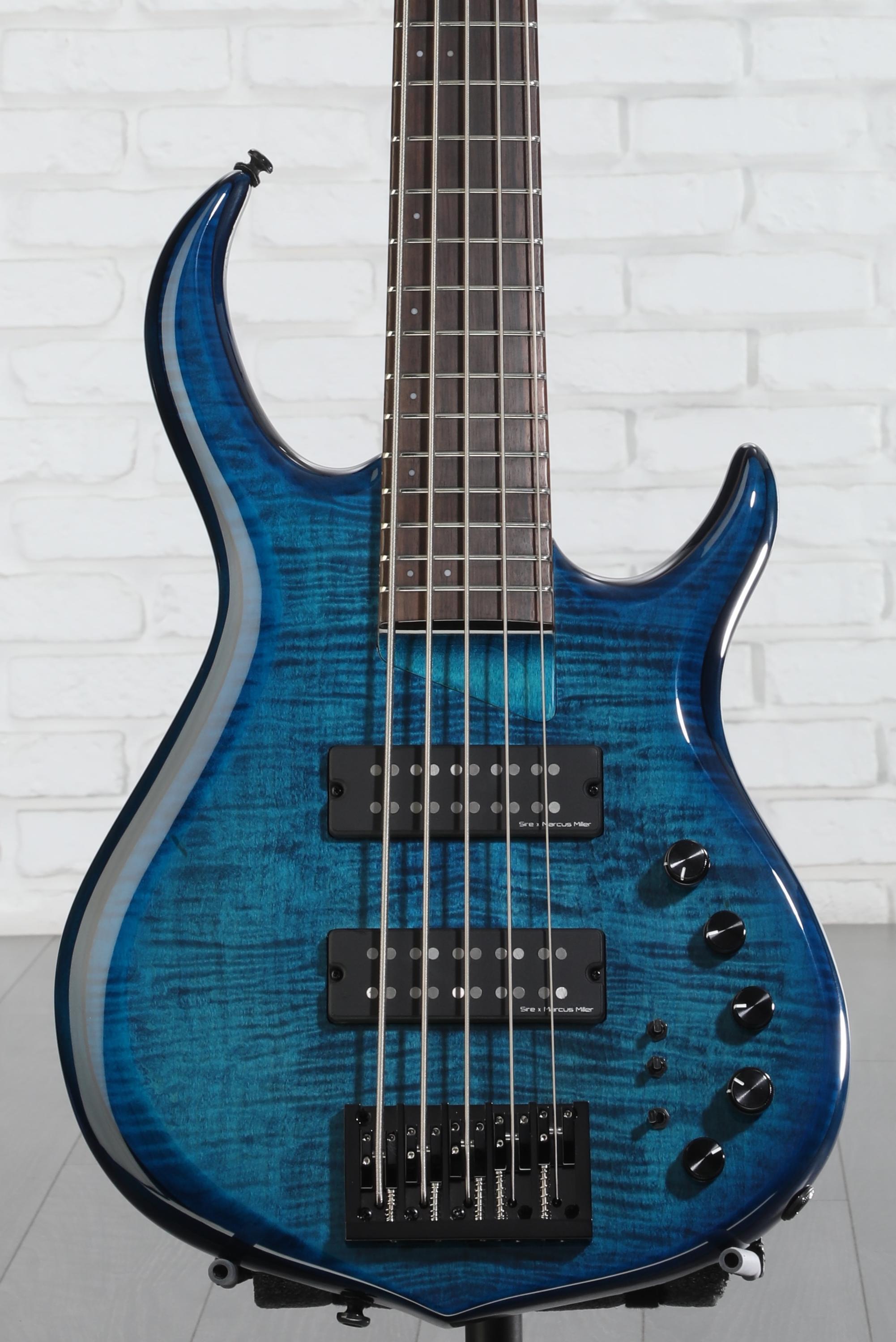 Sire 5弦　M7 Sire Marcus Miller M7 Alder 5-string Bass Guitar - Transparent