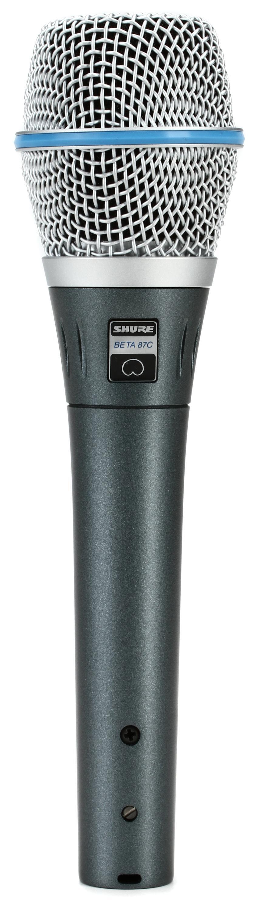 Shure Beta 87C Cardioid Condenser Handheld Vocal Microphone