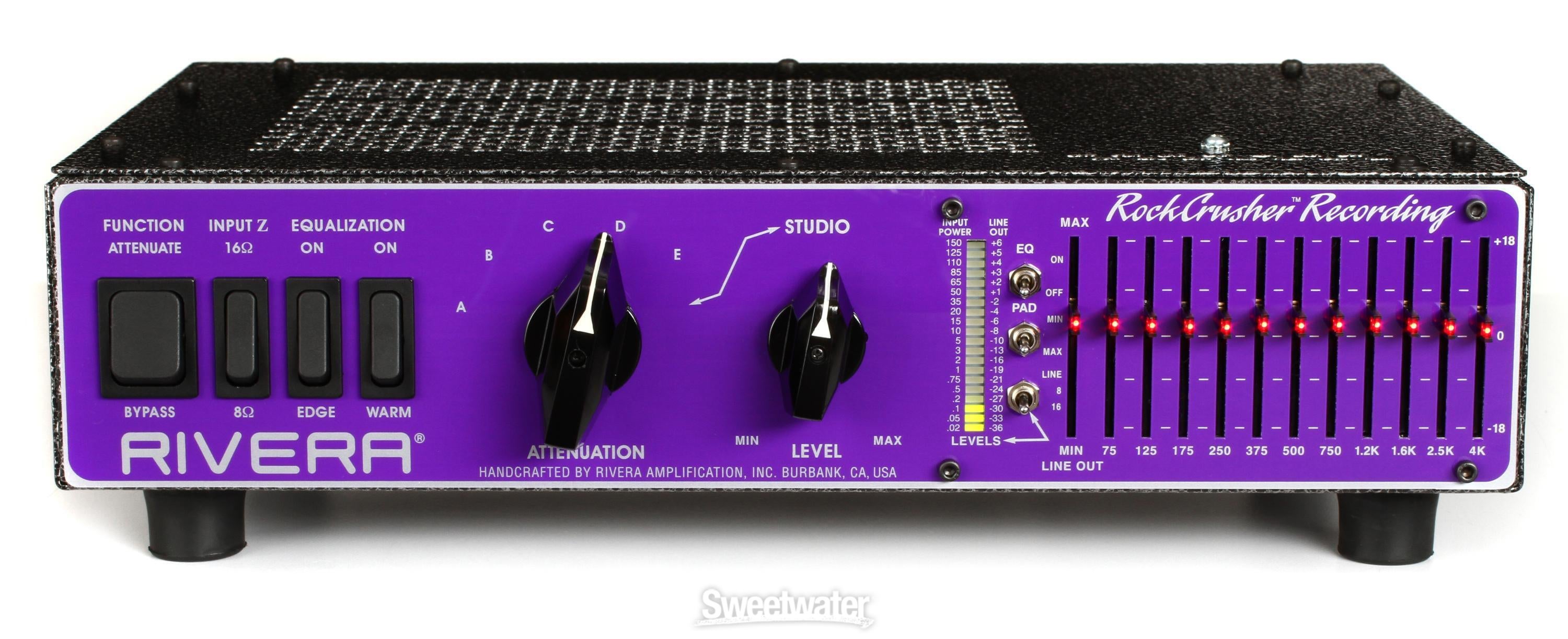 Rivera RockCrusher Recording Power Attenuator with 11-Band