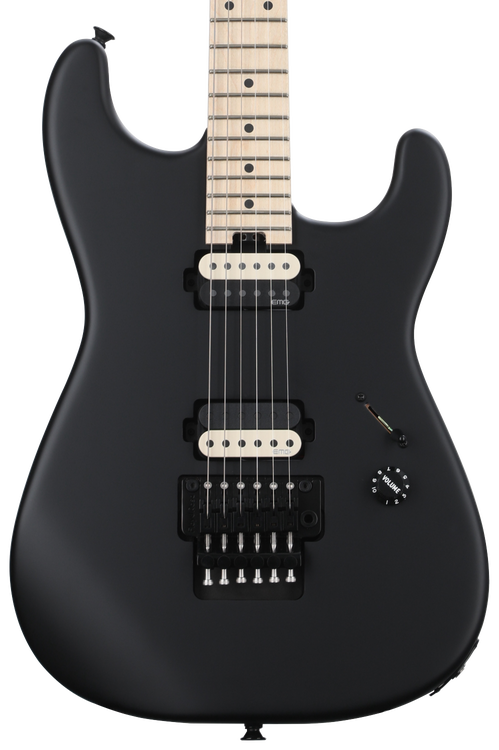 Charvel Jim Root Signature Pro-Mod San Dimas Style 1 HH FR M Electric  Guitar - Satin Black | Sweetwater