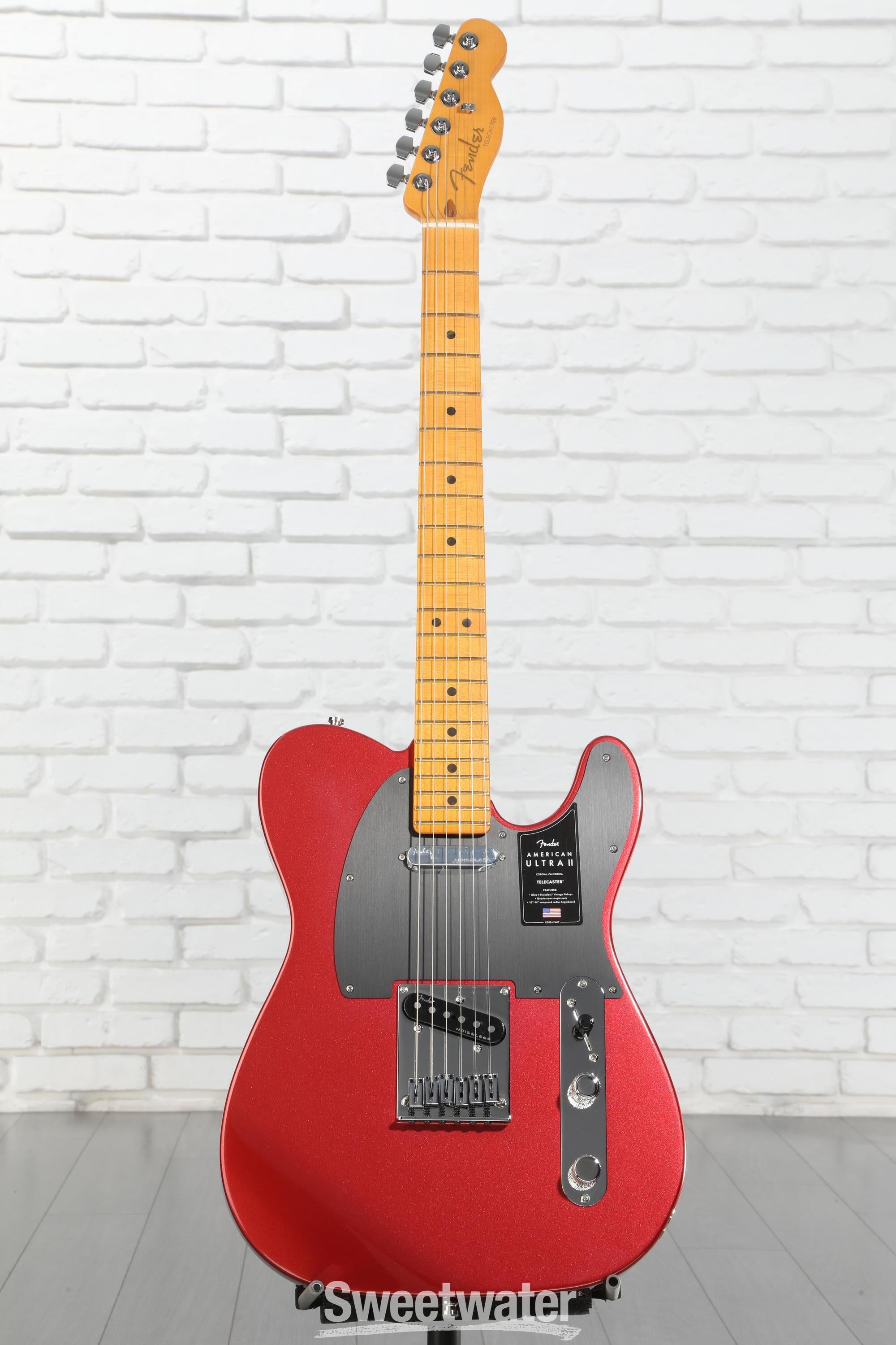 Fender American Ultra II Telecaster Electric Guitar - Sinister Red