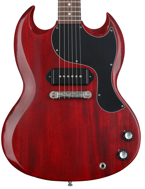 Gibson Custom 1963 SG Junior Reissue Lightning Bar VOS Electric