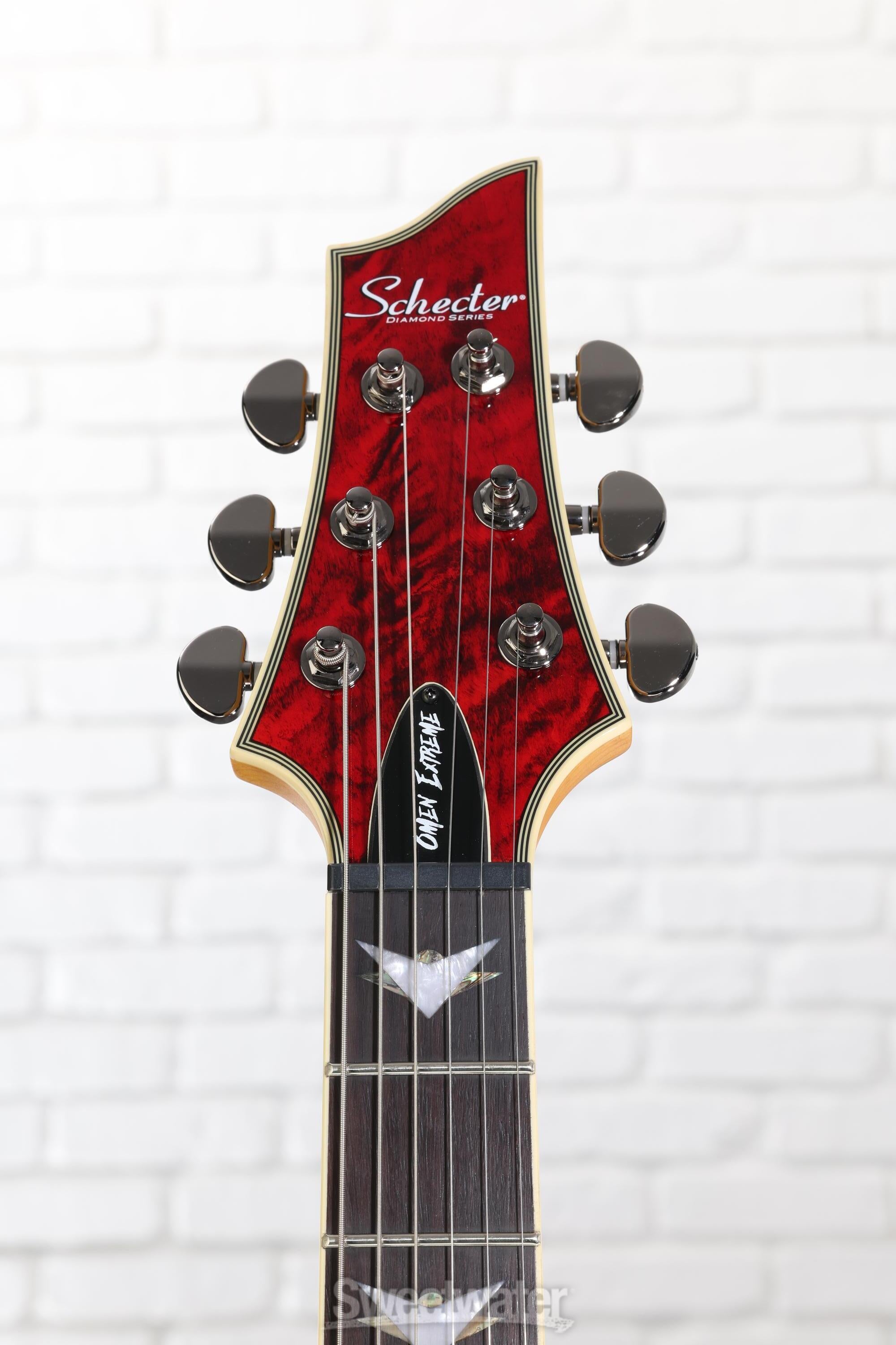 Schecter Omen Extreme-6 Electric Guitar - Black Cherry | Sweetwater