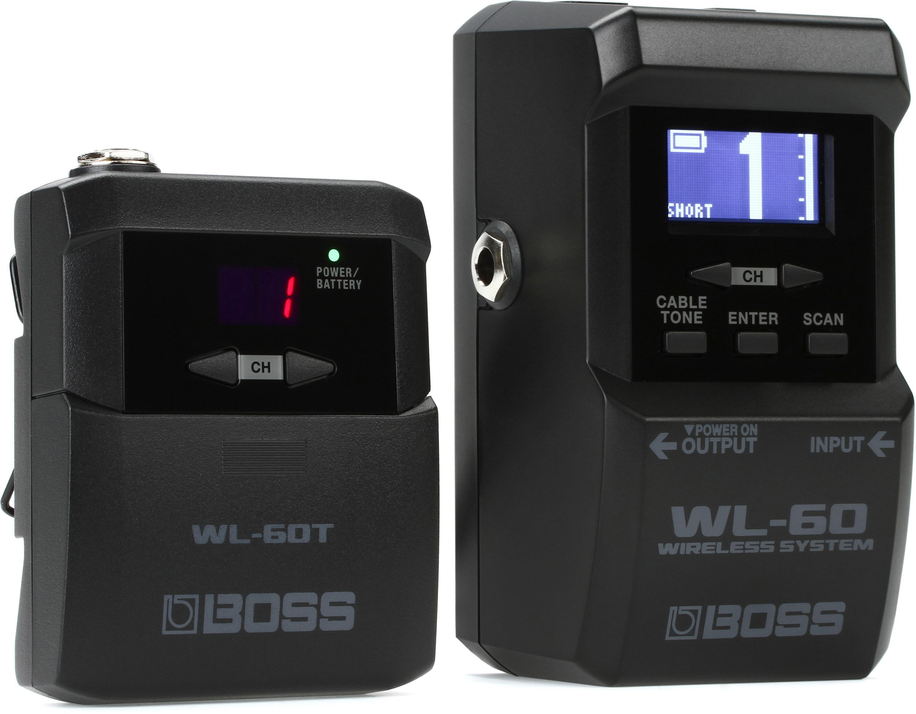 Boss WL-60 Guitar Wireless System | Sweetwater