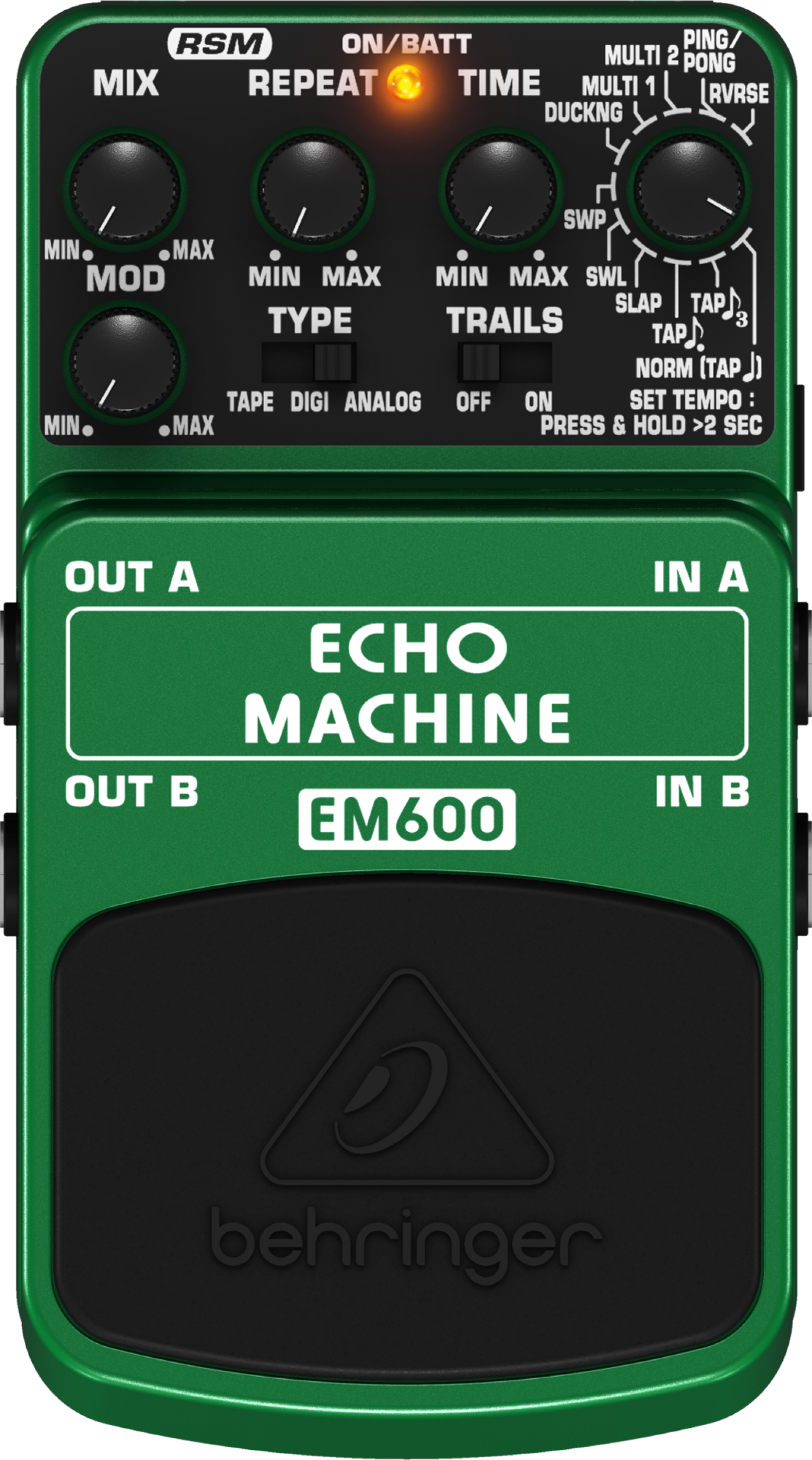 ギター BEHRINGER EM600 Behringer EM600 Echo Machine Pedal | Sweetwater