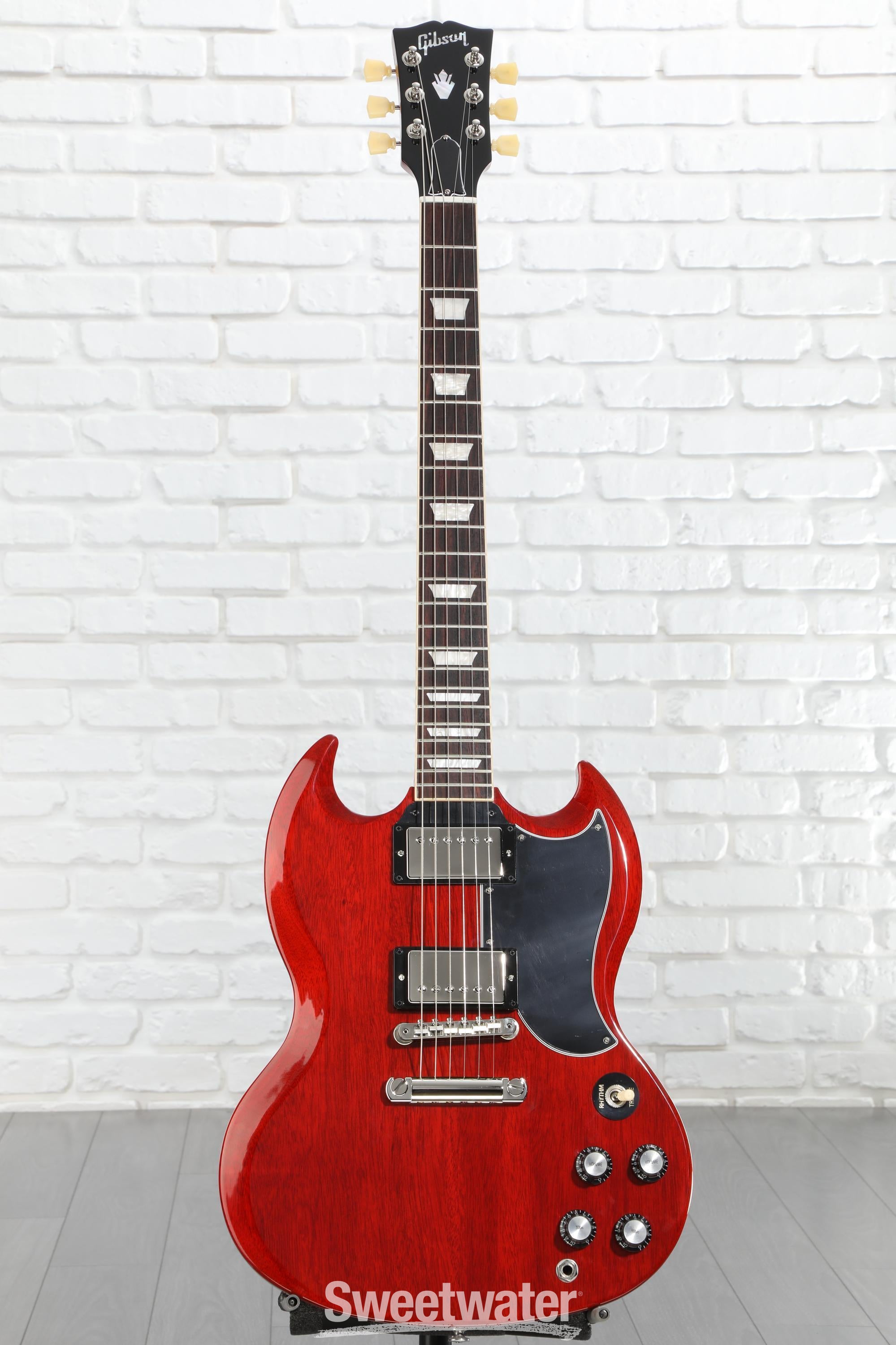 Gibson SG Standard '61 Electric Guitar - Vintage Cherry | Sweetwater