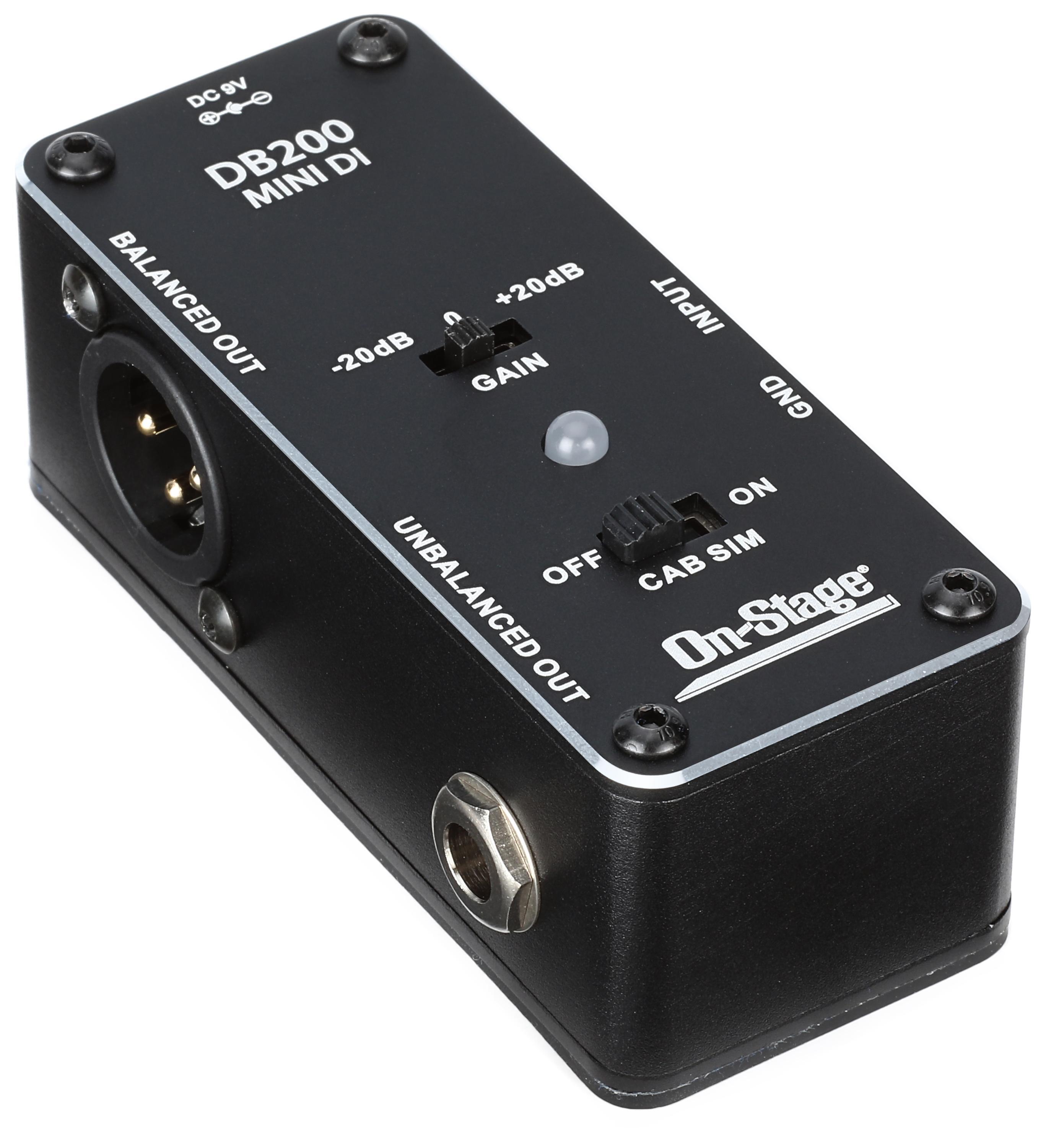 Photo of On-Stage DB200 Active Mini DI Box