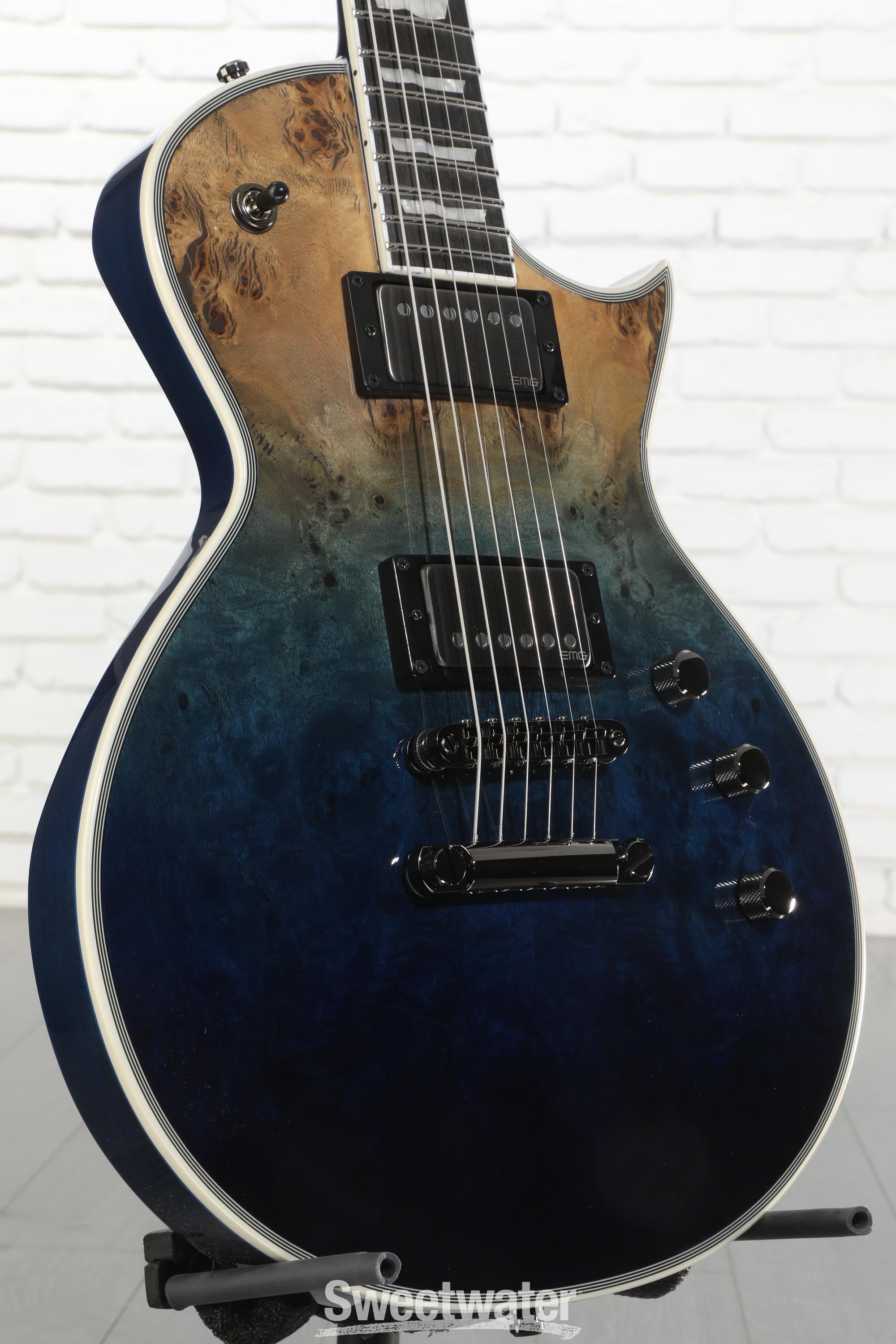 ESP E-II Eclipse - Blue Natural Fade Reviews | Sweetwater