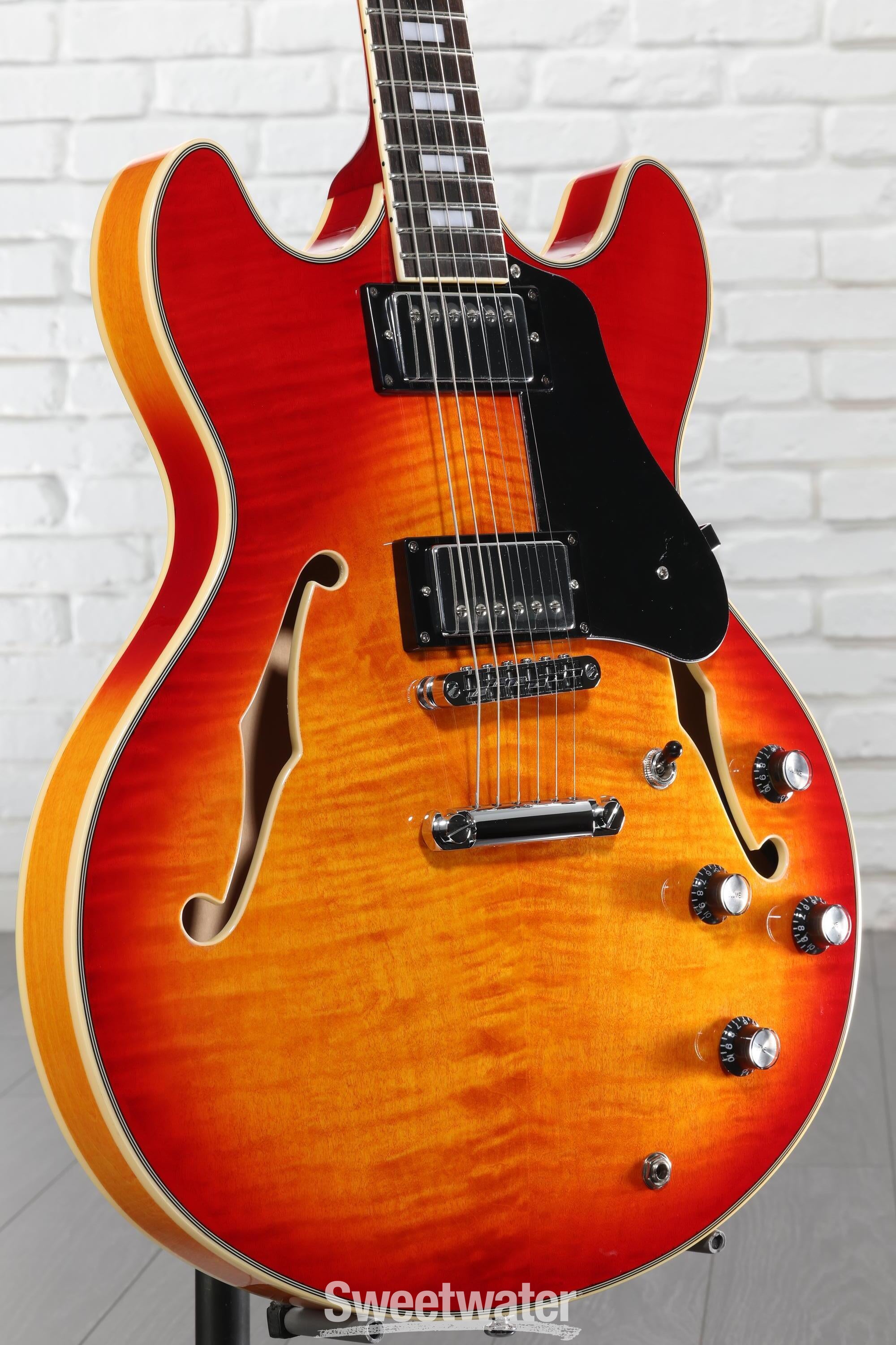 Sire Larry Carlton H7 Semi-hollow Electric Guitar - Cherry