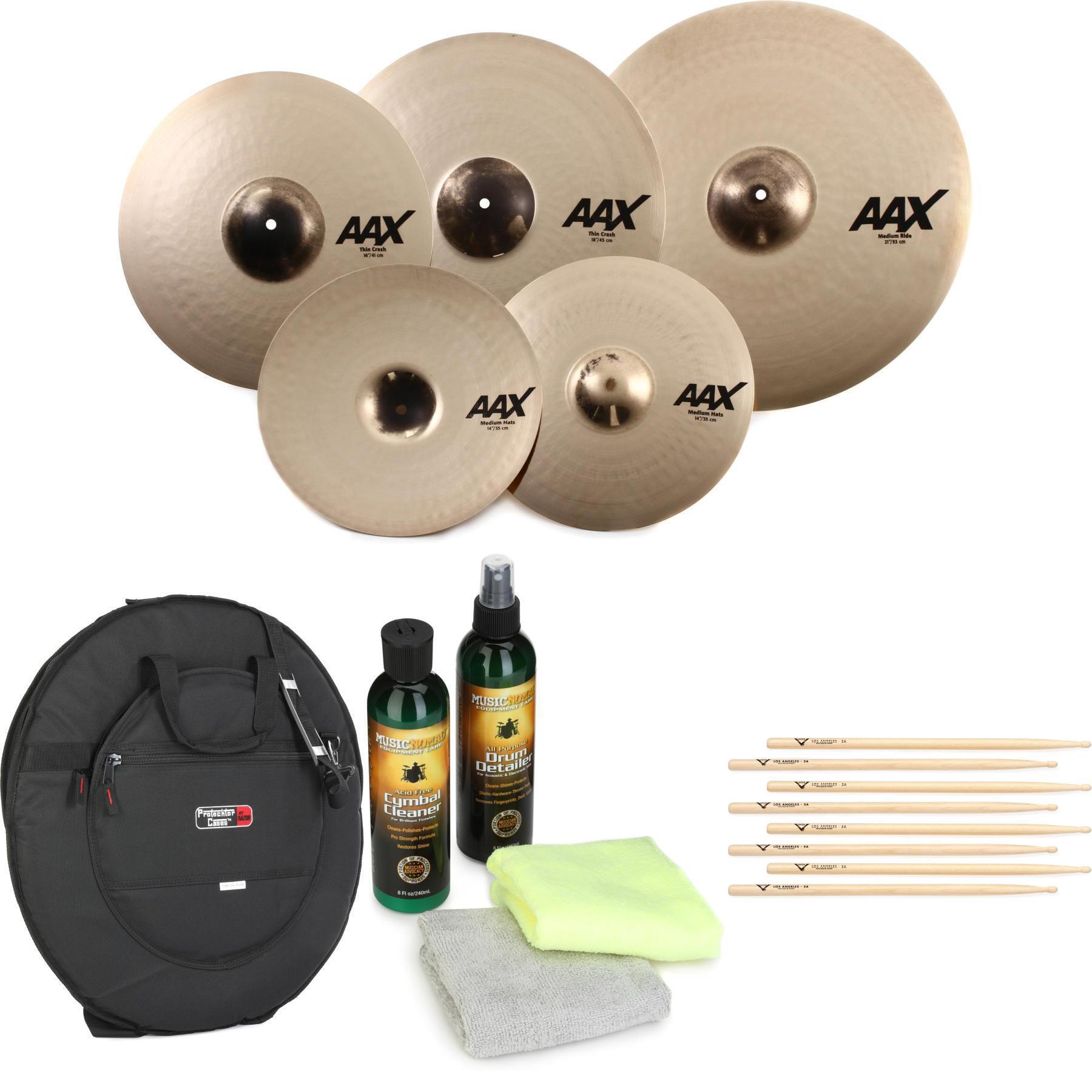 Sabian AAX Promotional 4-piece Cymbal Pack | Sweetwater