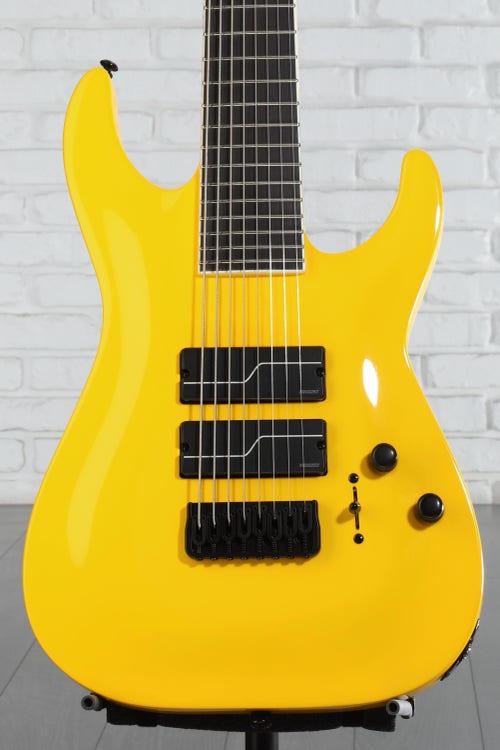 ESP LTD Stephen Carpenter SC-608 Signature 8-string Baritone Electric Guitar - Yellow