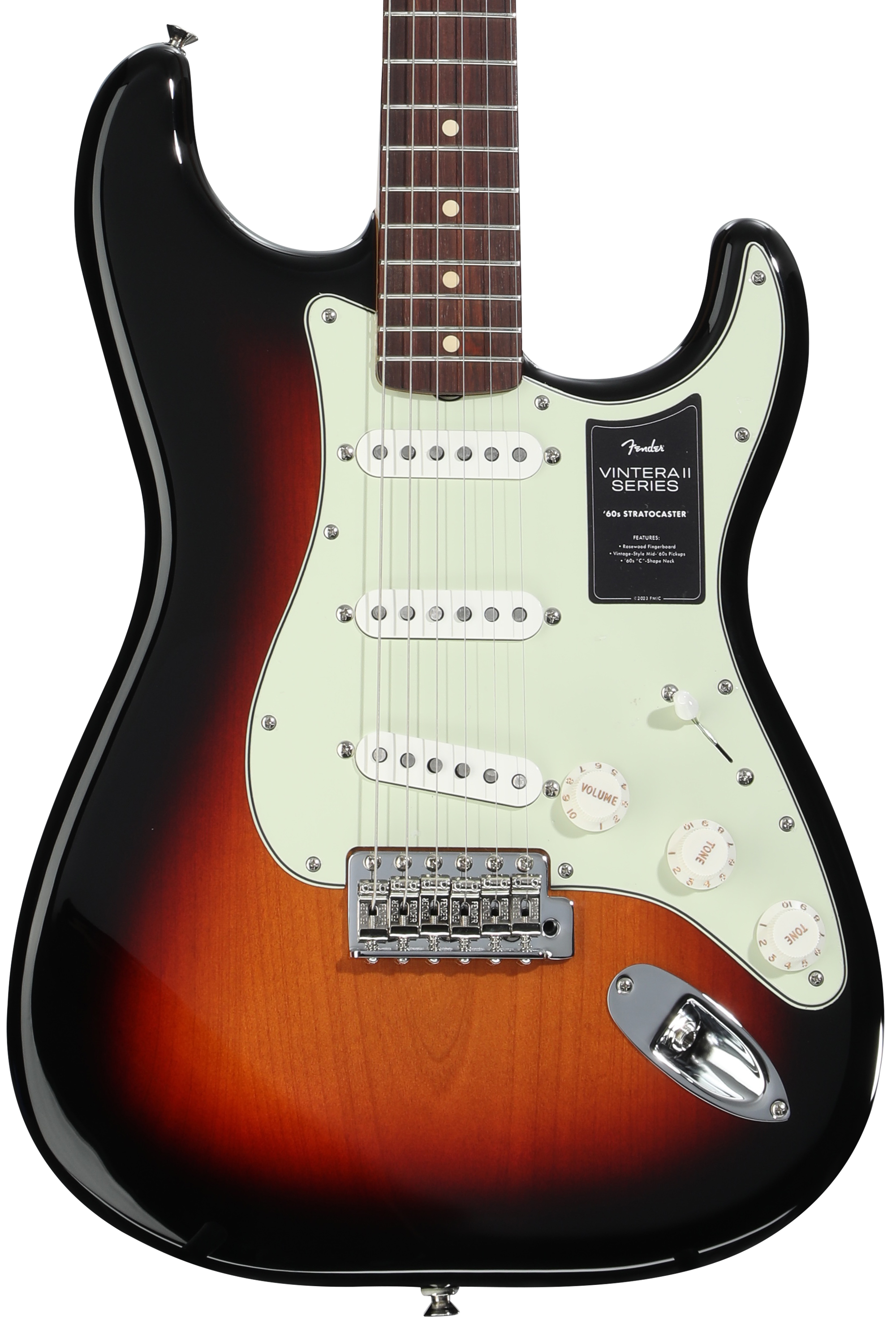 Fender Vintera II '60s Stratocaster Electric Guitar - 3-color Sunburst