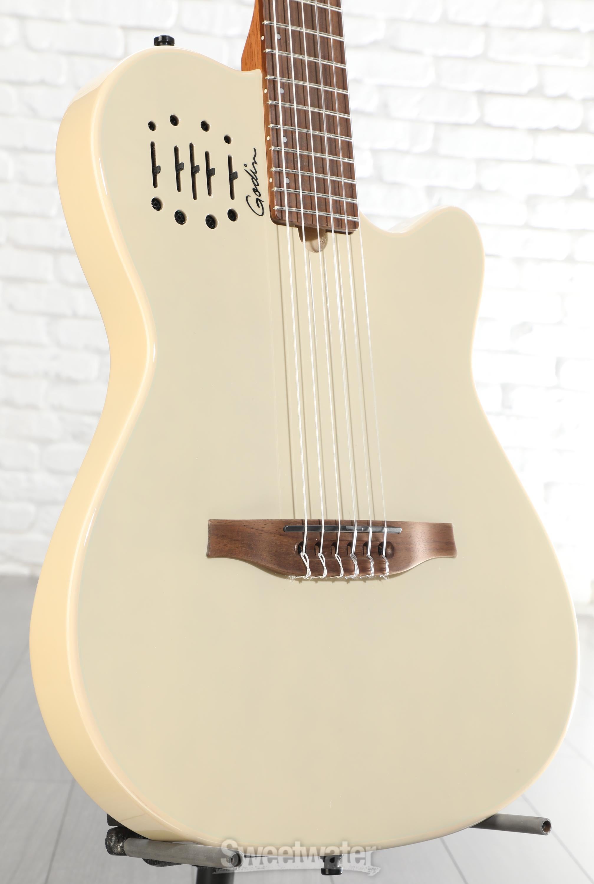 Godin Multiac Mundial Nylon Acoustic-electric Guitar - Ozark Cream