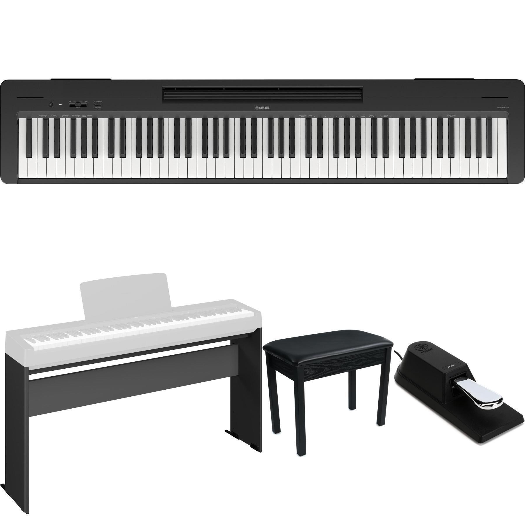 Yamaha P-143 88-key Digital Piano - Black