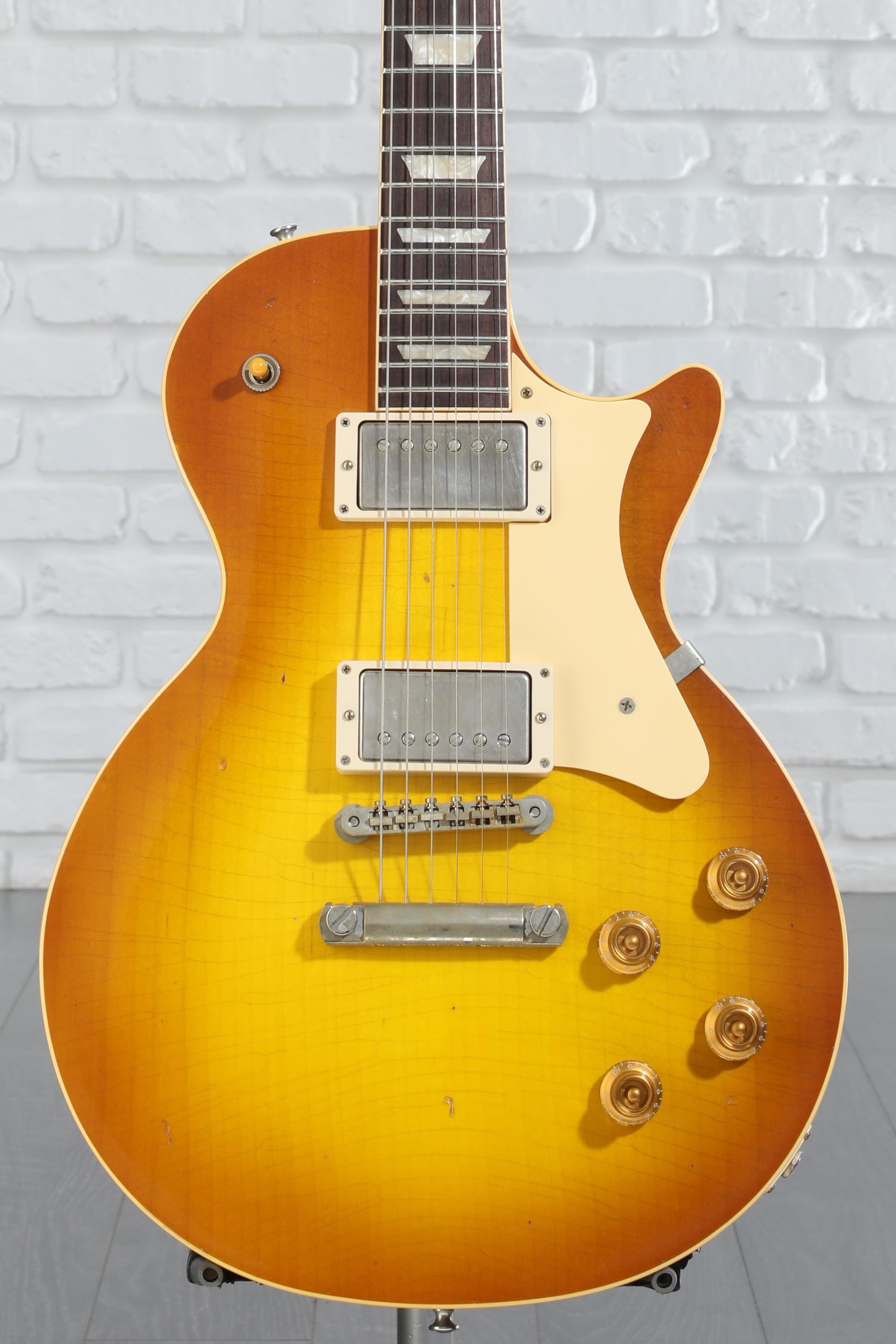 ギター Heritage H-150 DLT Dirty Lemon Burst Custom Shop H-150 Weight Relieved Electric Guitar, Dirty
