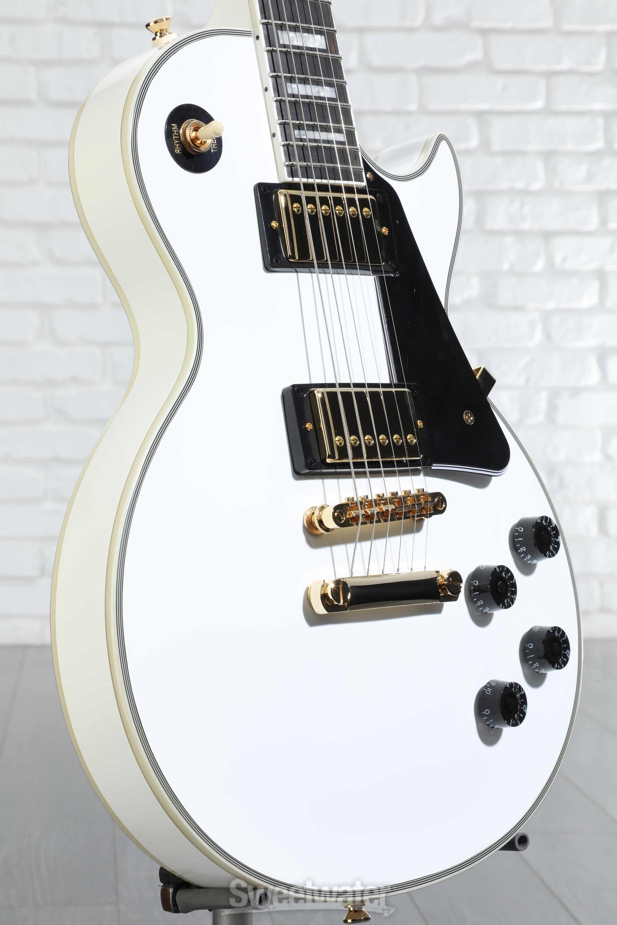 Epiphone Les Paul Custom Electric Guitar - Alpine White