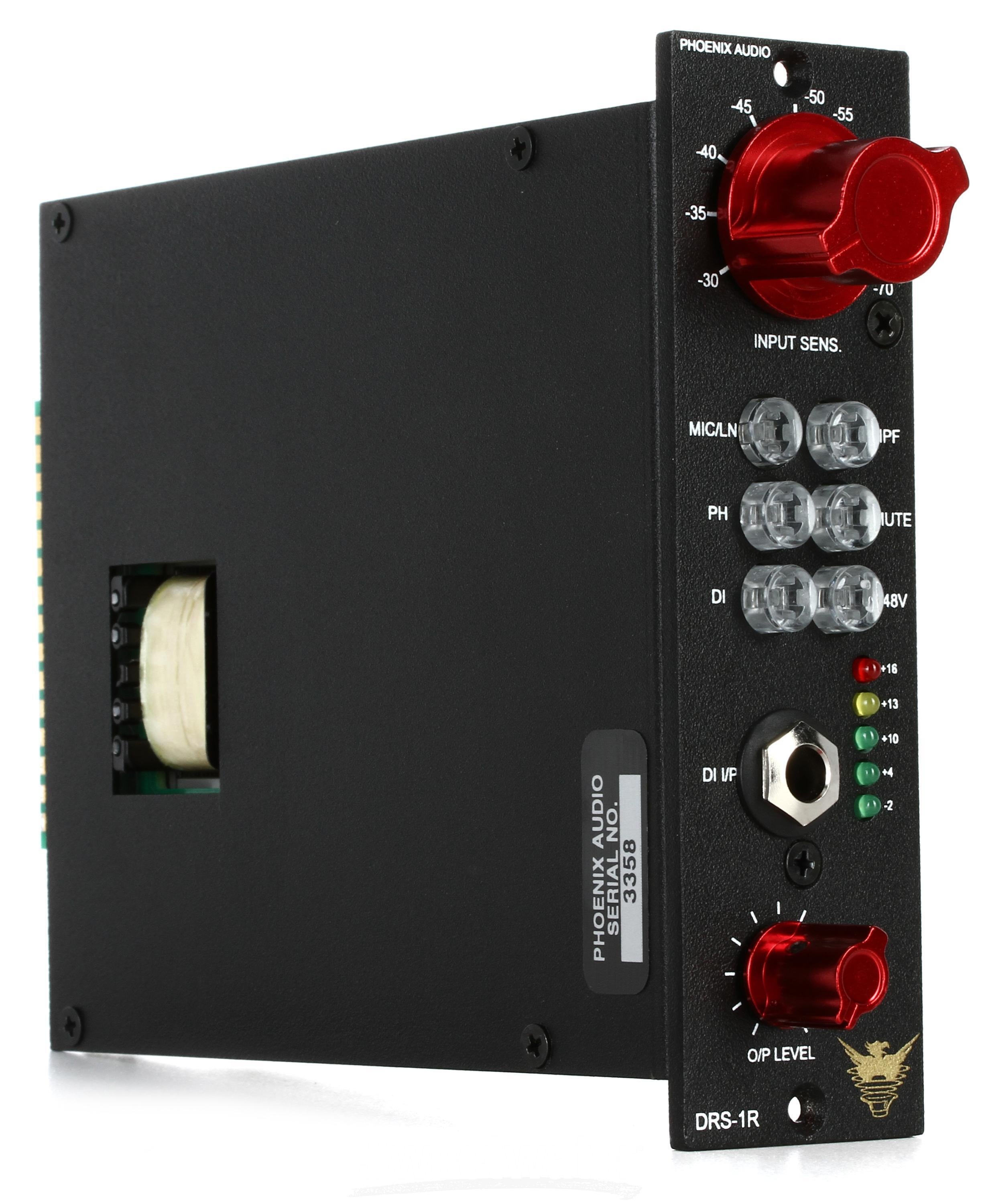 Phoenix Audio DRS-1R/500 500 Series Microphone Preamp | Sweetwater