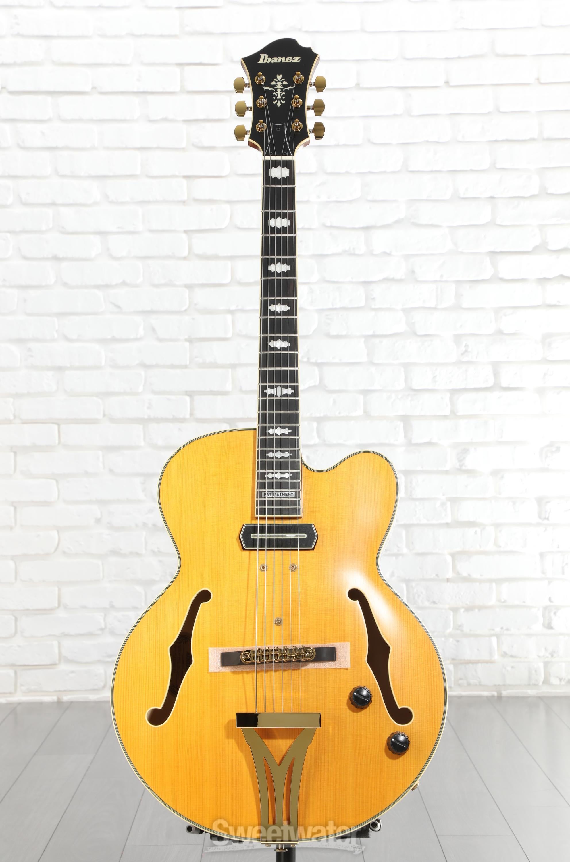 cotrane様　Ibanez PM3C Natural Amber Ibanez PM3C Pat Metheny Signature Hollowbody Electric Guitar