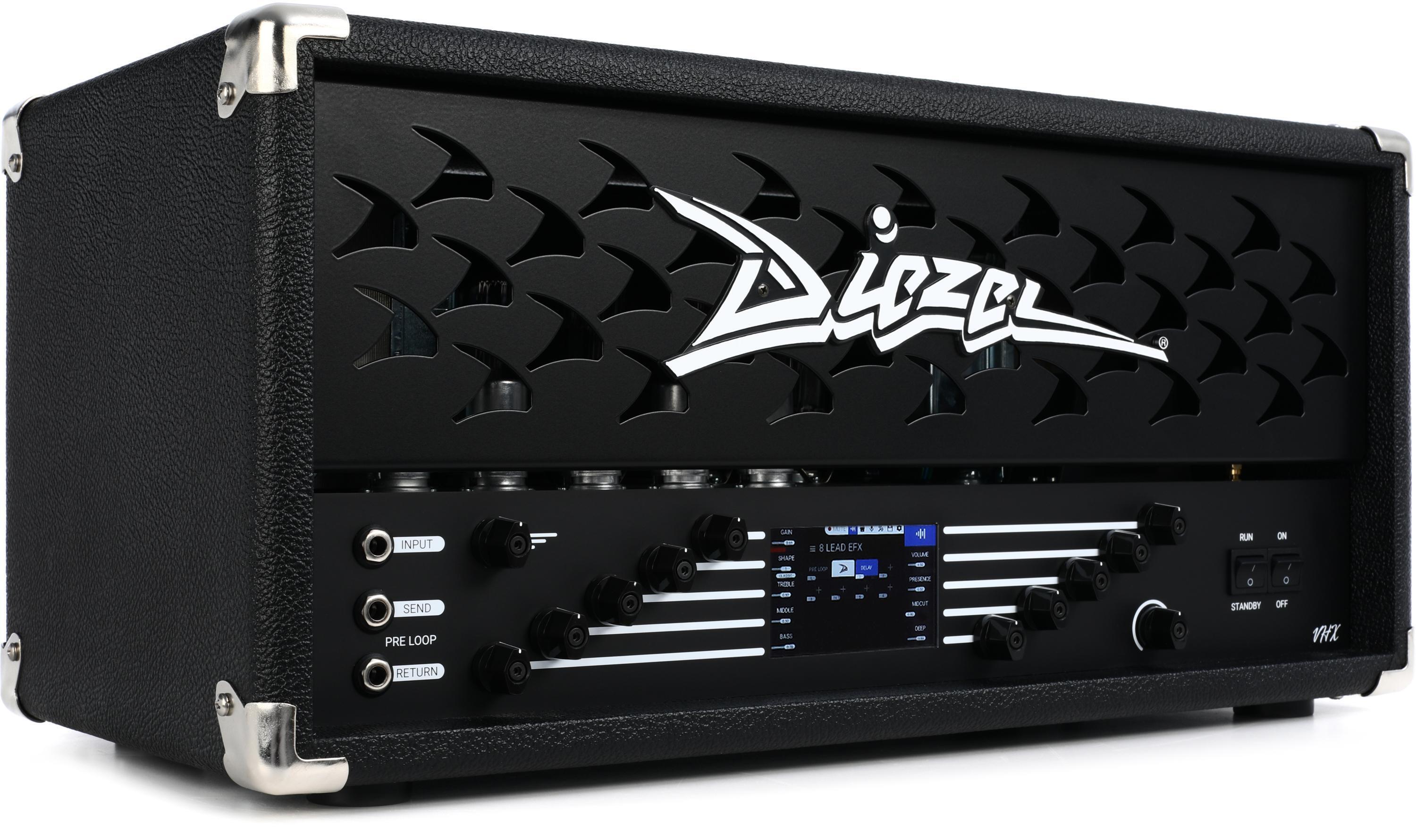 Diezel VHX 100-watt Tube Head with IR-enabled DI, Bluetooth, and USB