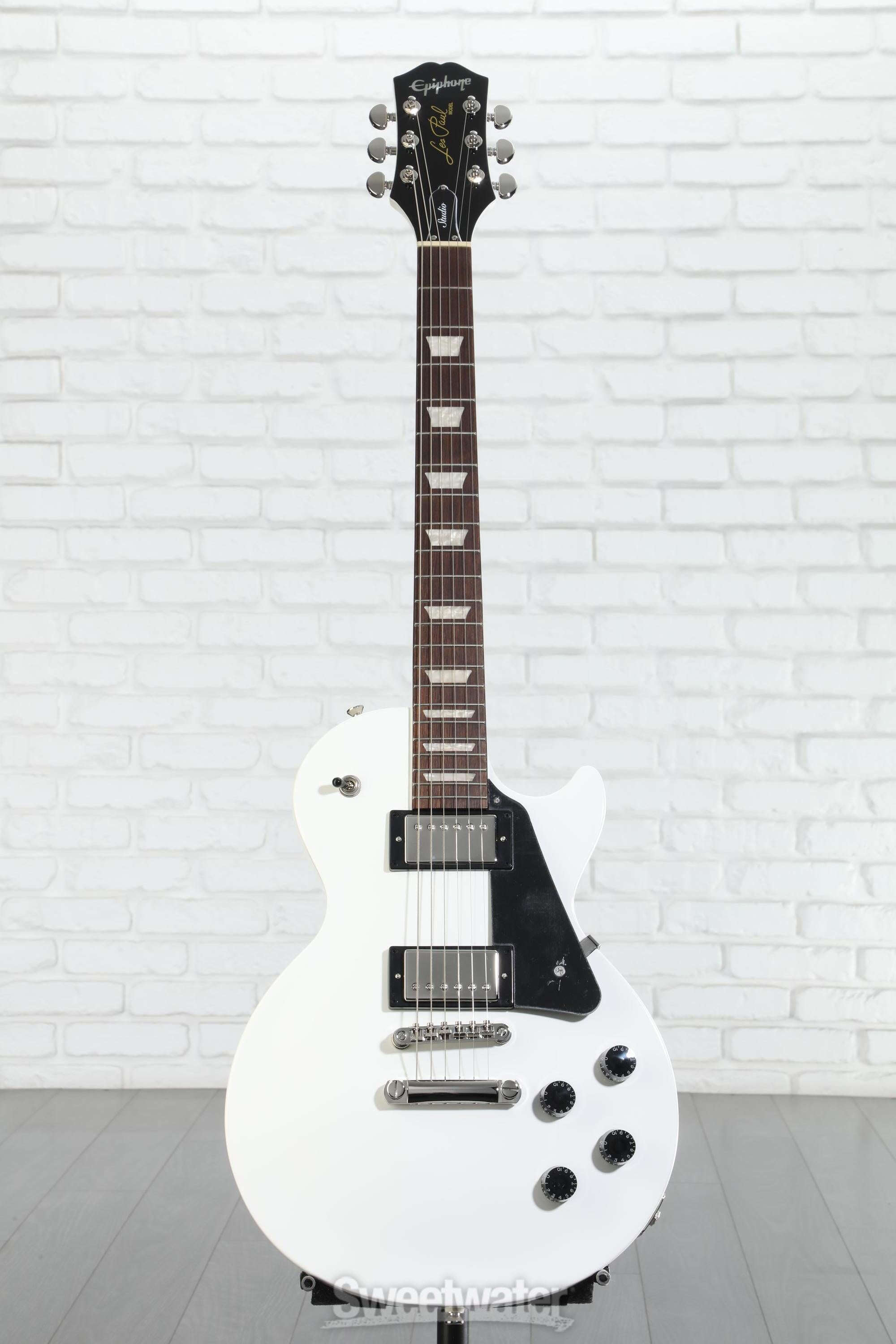 Epiphone Les Paul Studio Electric Guitar - Alpine White