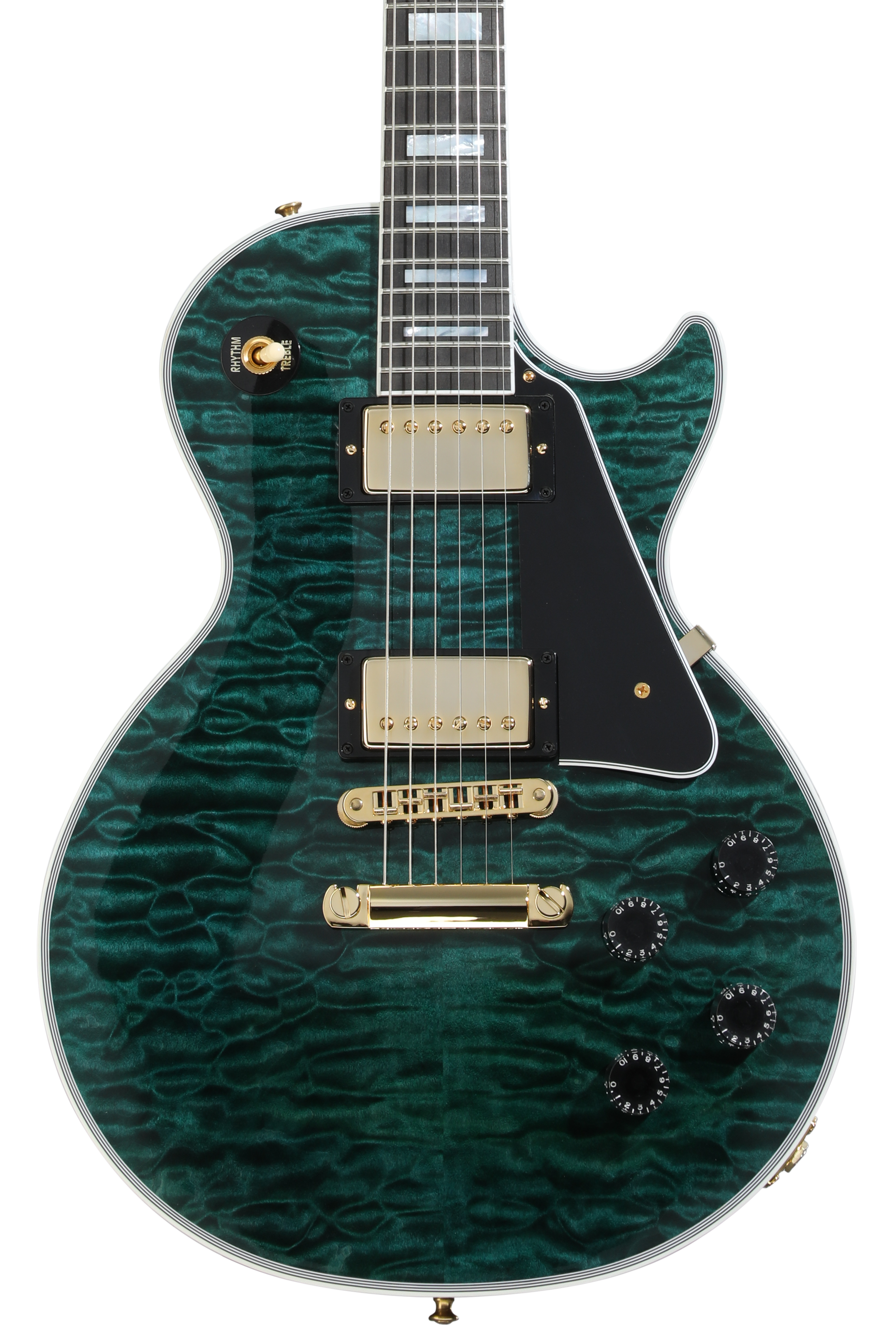 Gibson Custom Les Paul Custom Electric Guitar - Ebony, Ebony