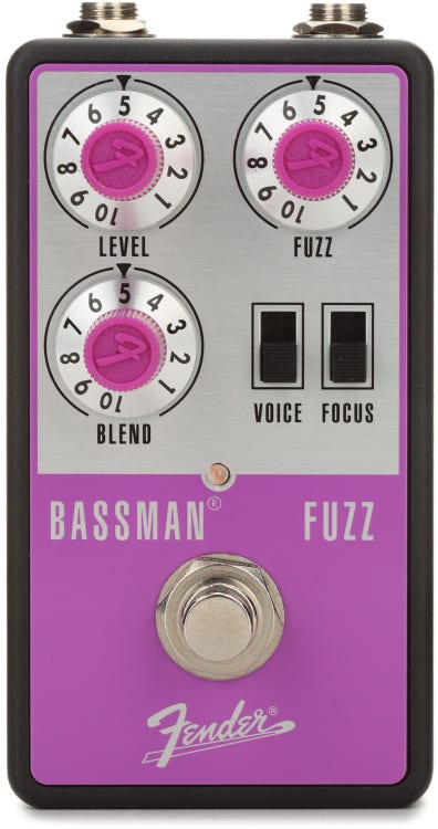 Fender Bassman Fuzz Pedal Sweetwater