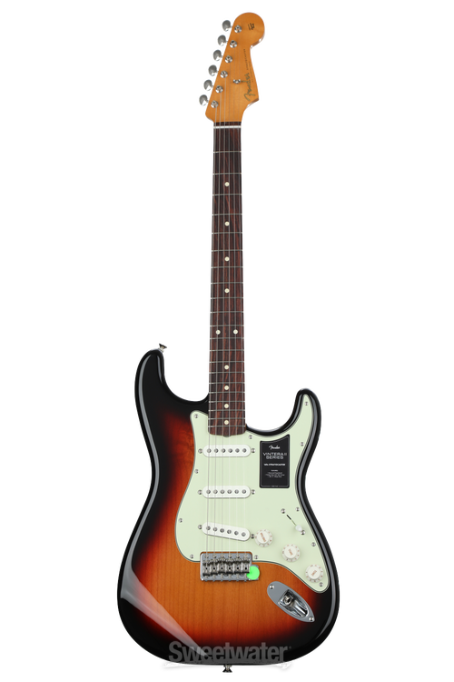 ギター Fender Vintera II 60s Stratocaster Fender Vintera II Road Worn '60s Stratocaster, Rosewood