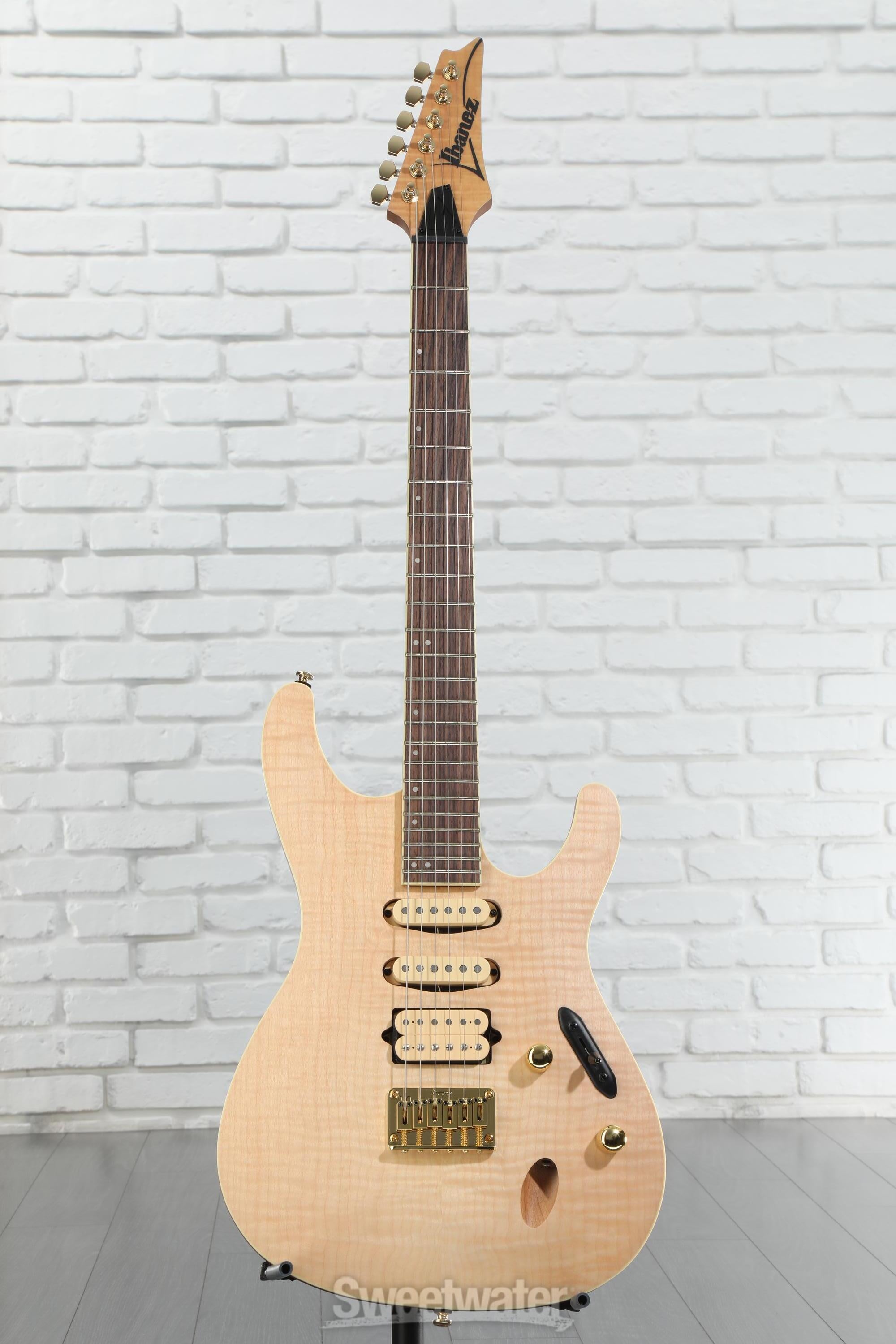 Ibanez Standard SEW761FM Electric Guitar - Natural Flat