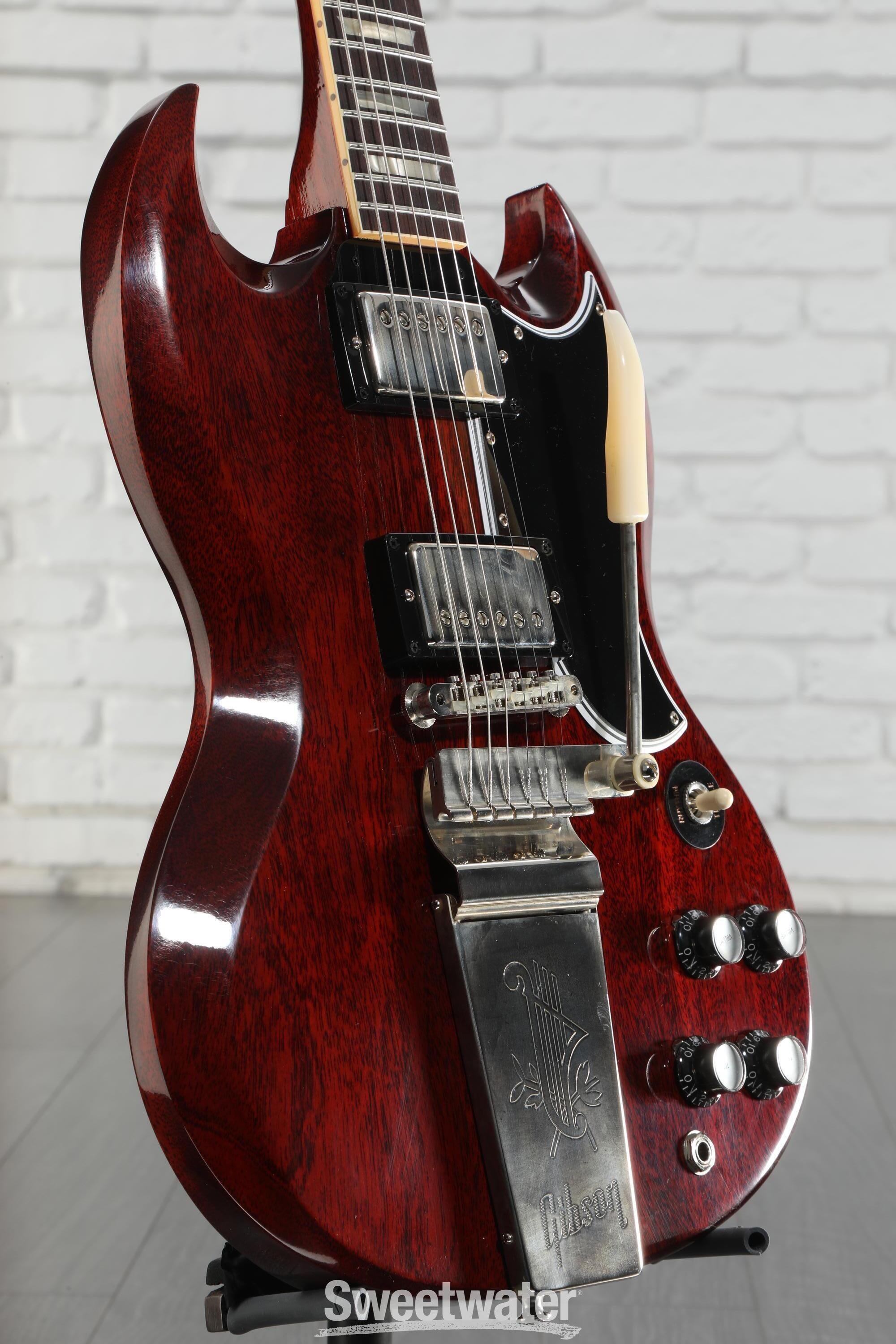 ギター Gibson Custom Shop 1964 SG standard VOS Gibson Custom 1964 SG Standard Reissue Electric Guitar