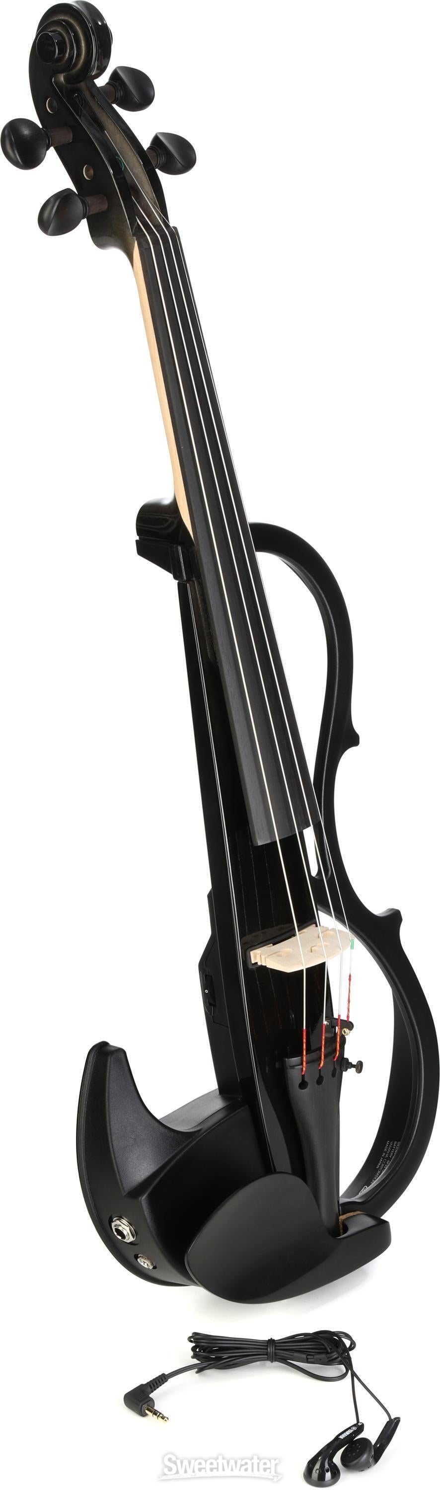 Yamaha Silent Series SV-200 Electric Violin - Black | Sweetwater