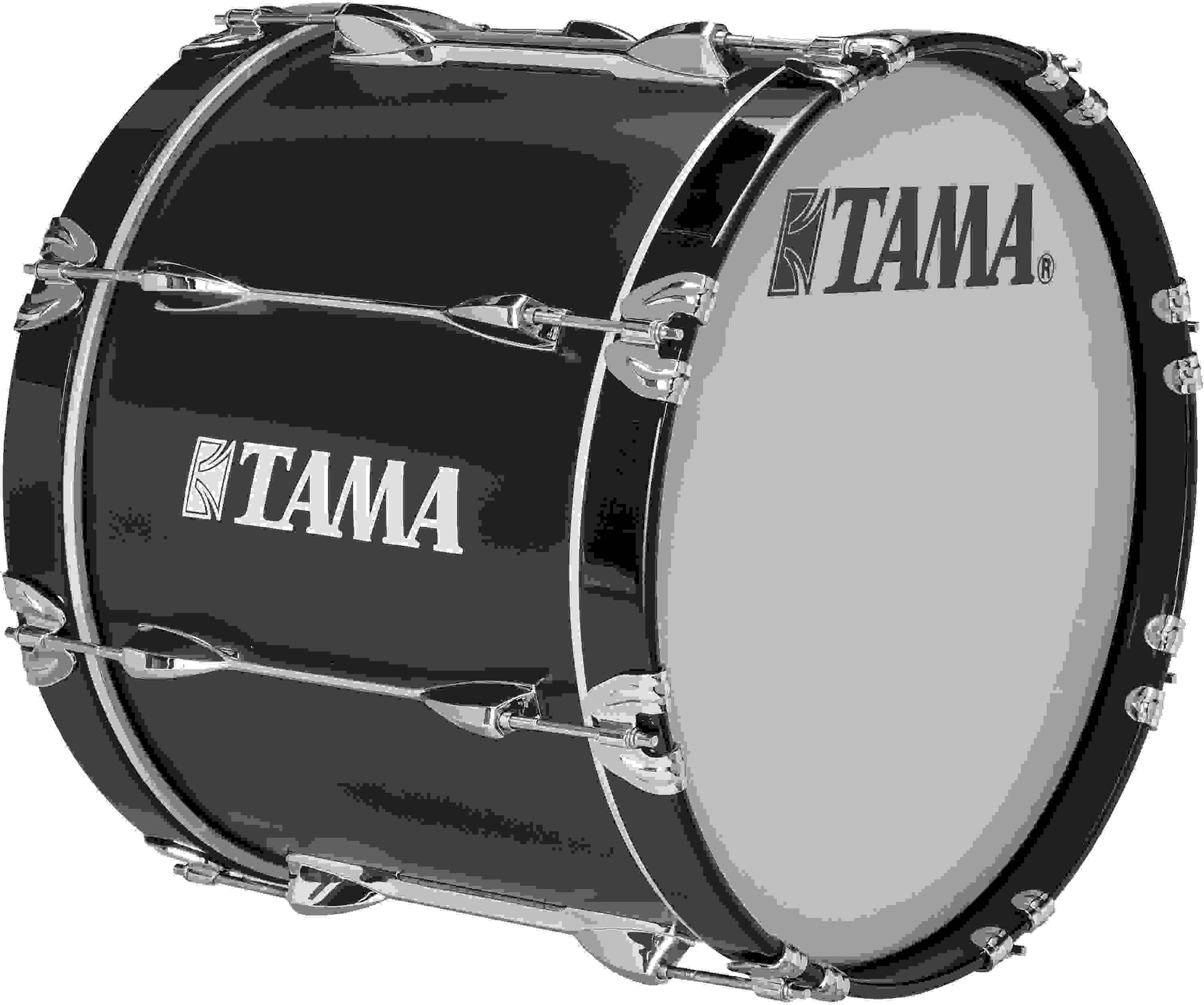 Tama StarLight Marching Bass Drum - 14 inches x 20 inches, Satin Black