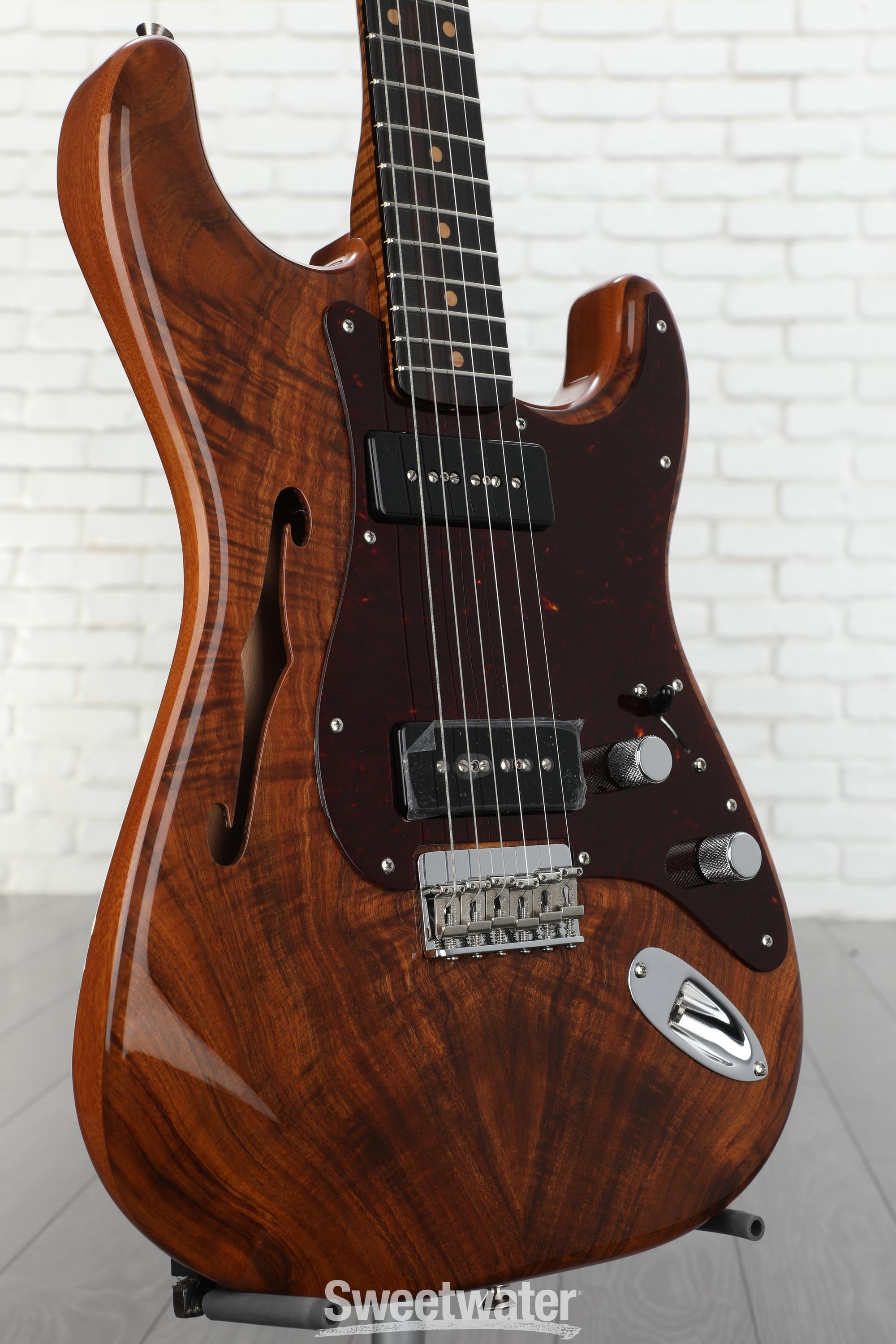 Fender Custom Shop Artisan Dual P-90 Koa Stratocaster - Aged