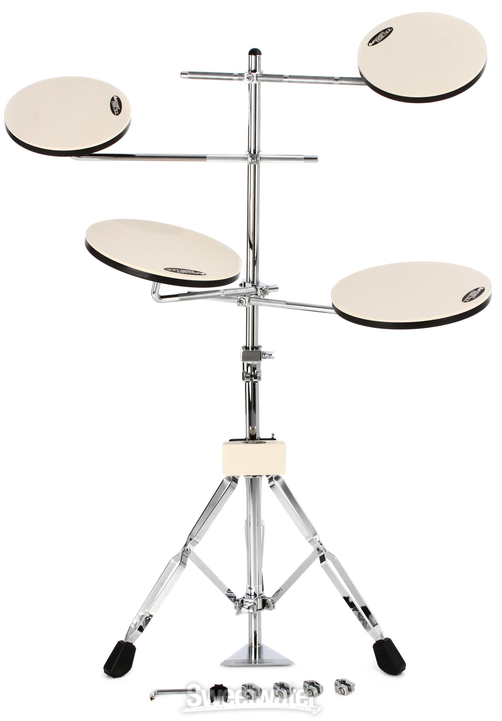 DW DWCPPADTS5 Go Anywhere Practice Pad Set with Stand | Sweetwater