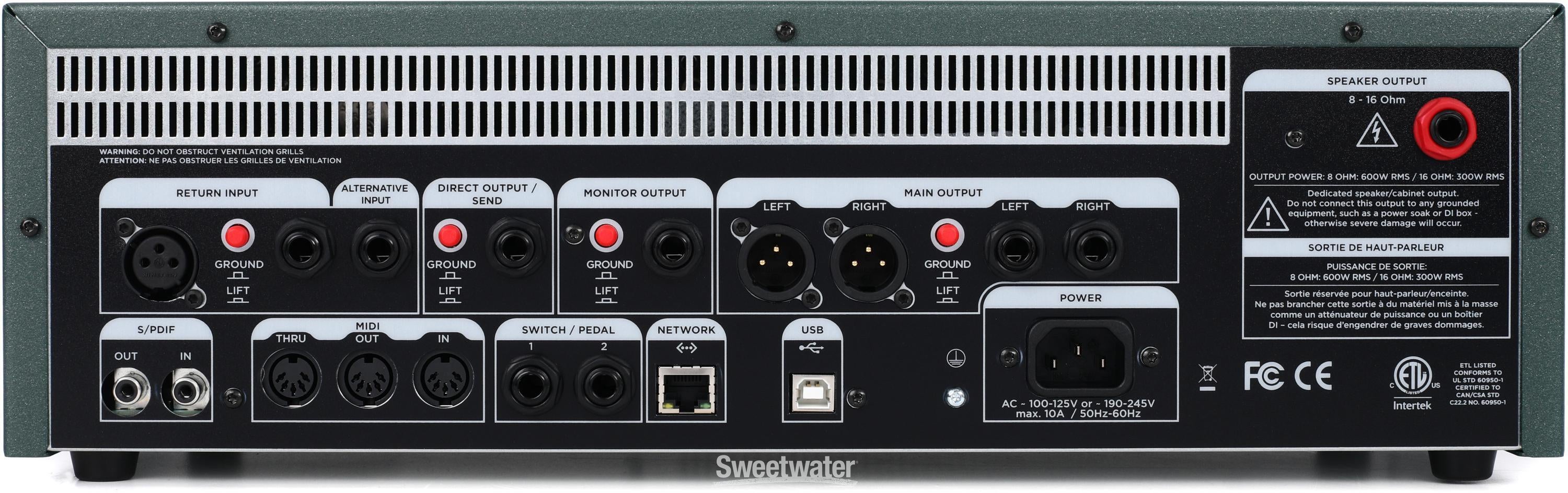 Kemper Profiler Power Rack - 600-watt Rackmount Profiling Amp Head |  Sweetwater