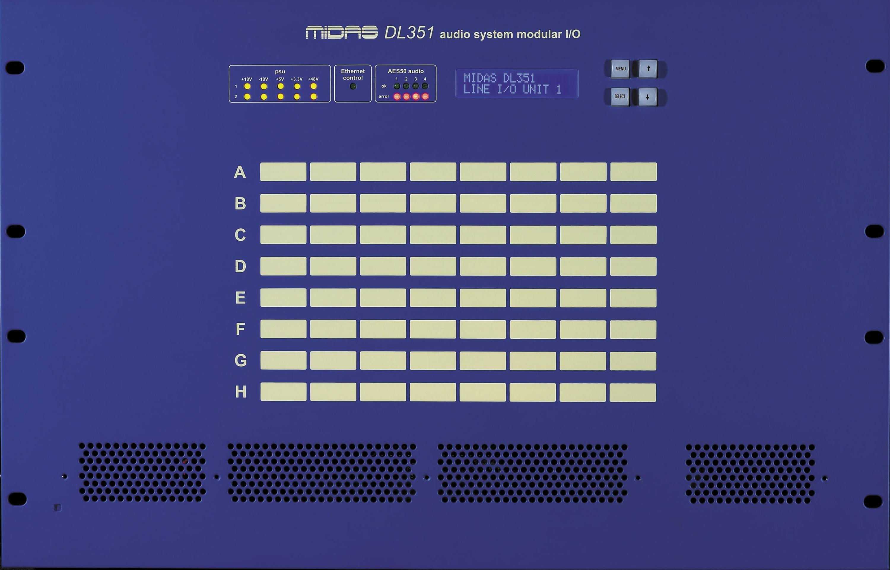 Midas DL351 PRO SERIES Modular Stage Box | Sweetwater