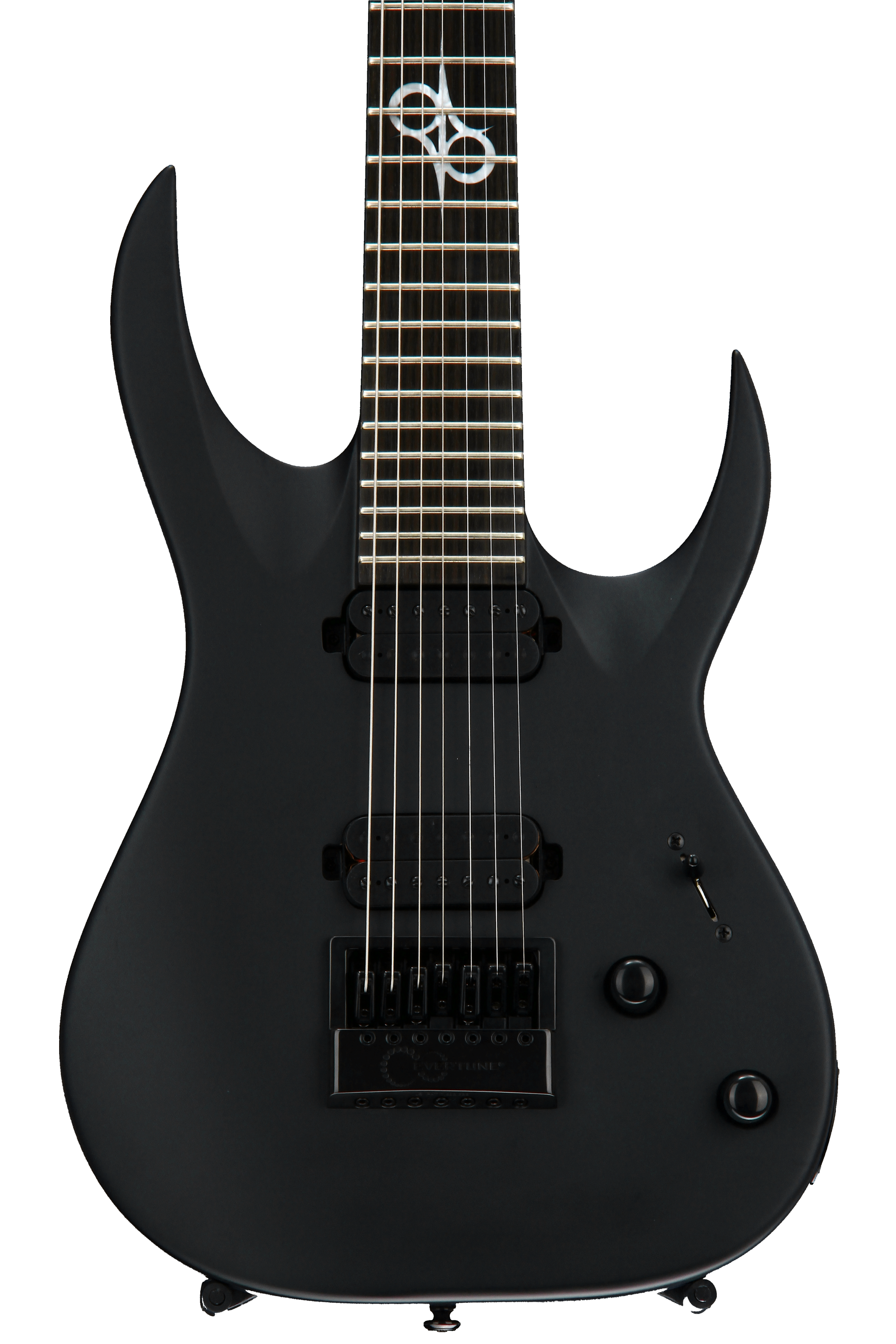 Washburn Parallaxe Ola Englund Solar 17ETC - Carbon Black | Sweetwater