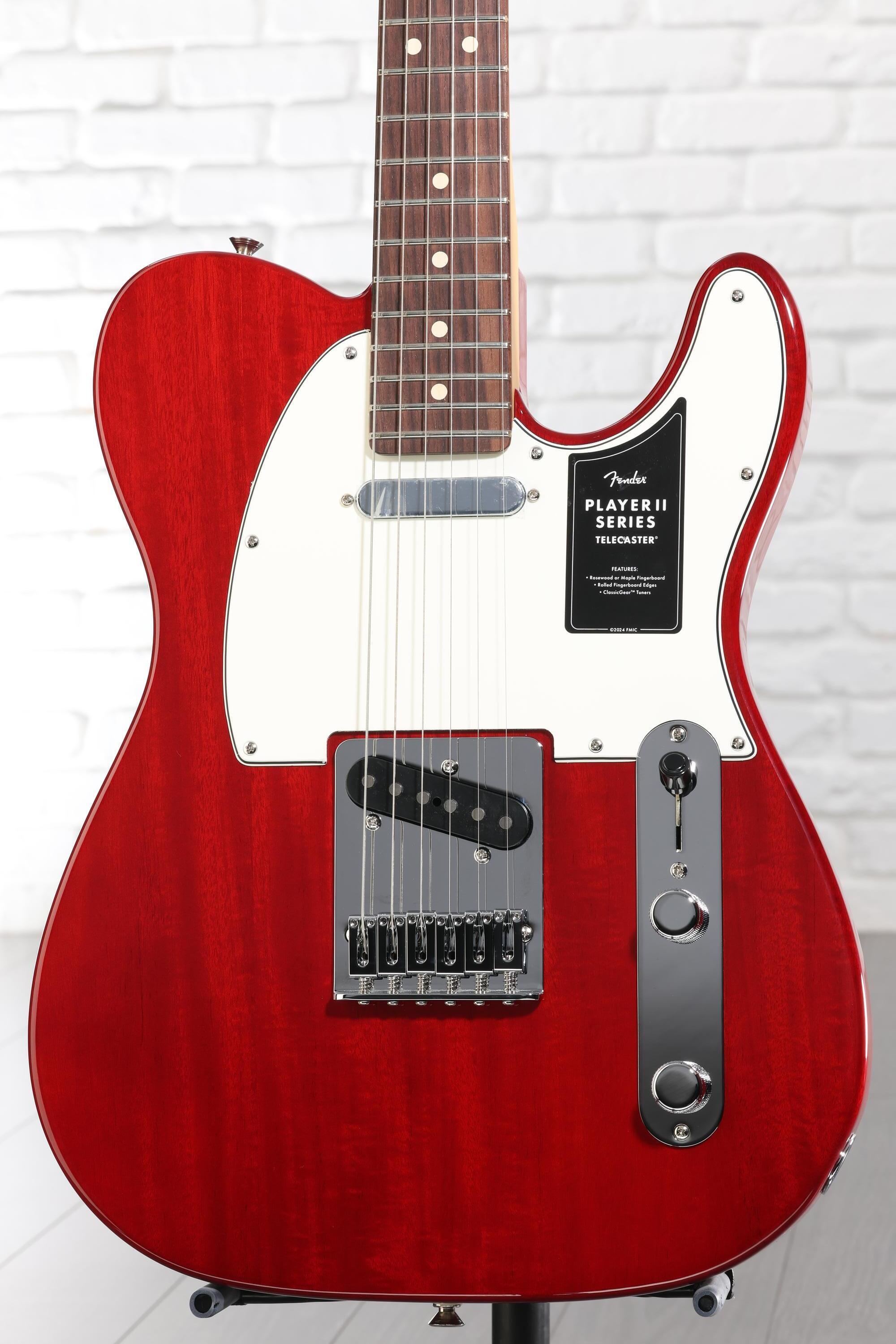 Fender Player II Telecaster Electric Guitar - Transparent Cherry